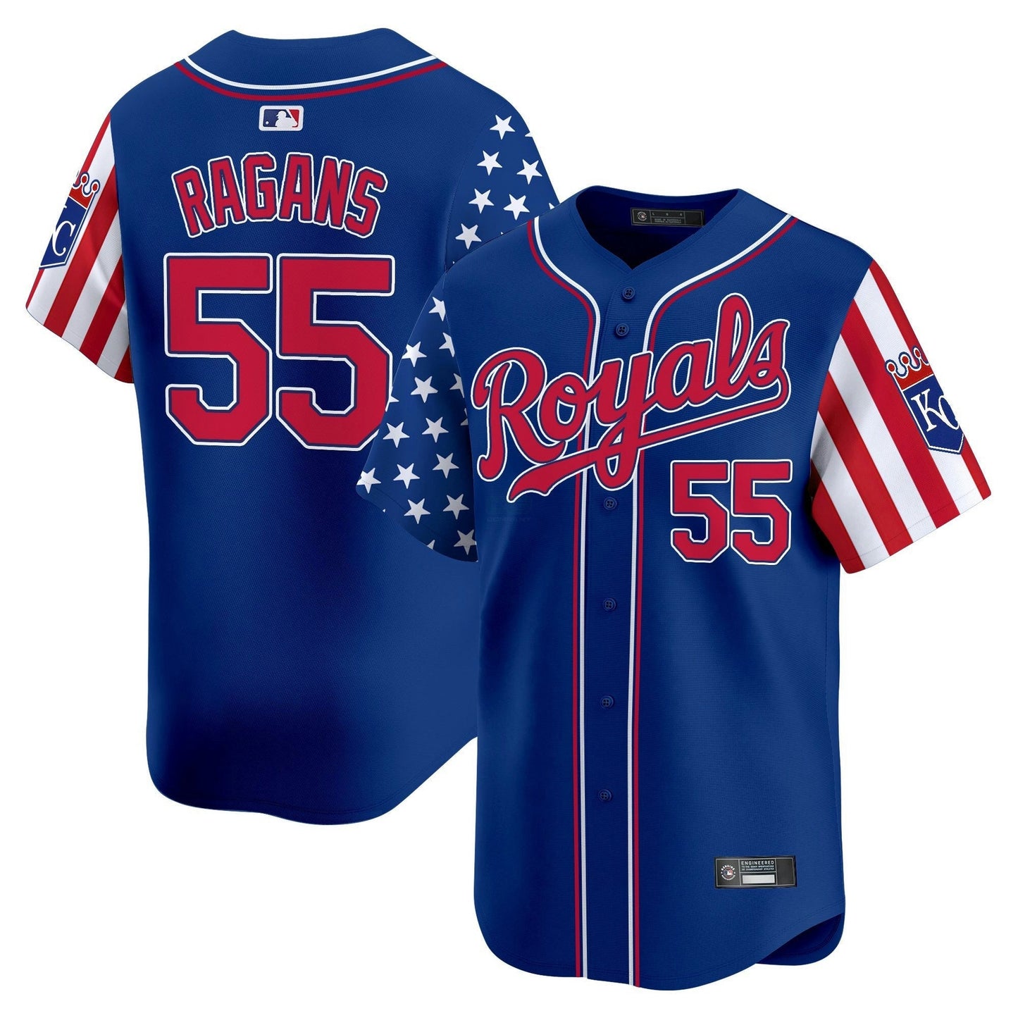 Camisa MLB Men’s Kansas City 2025 Independence Day Vapor Premier Limited Jersey