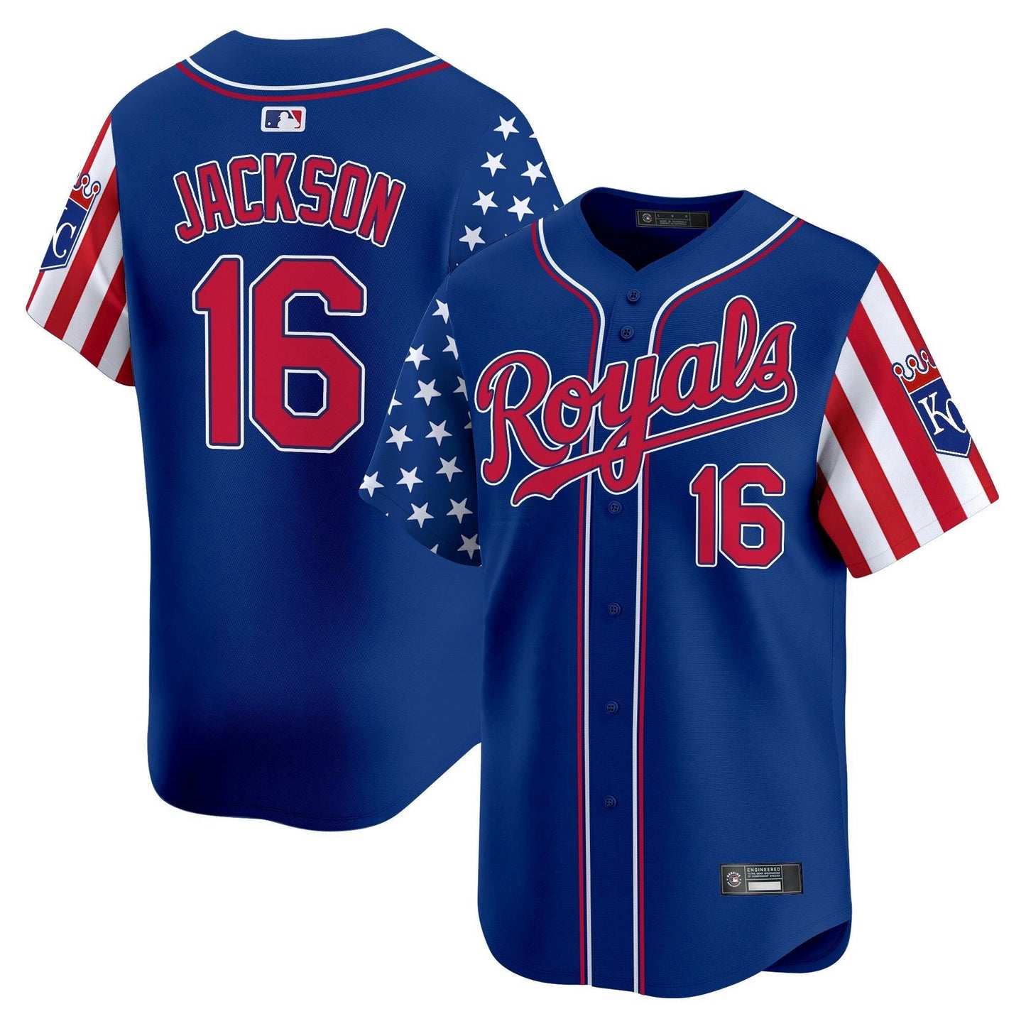 Camisa MLB Men’s Kansas City 2025 Independence Day Vapor Premier Limited Jersey