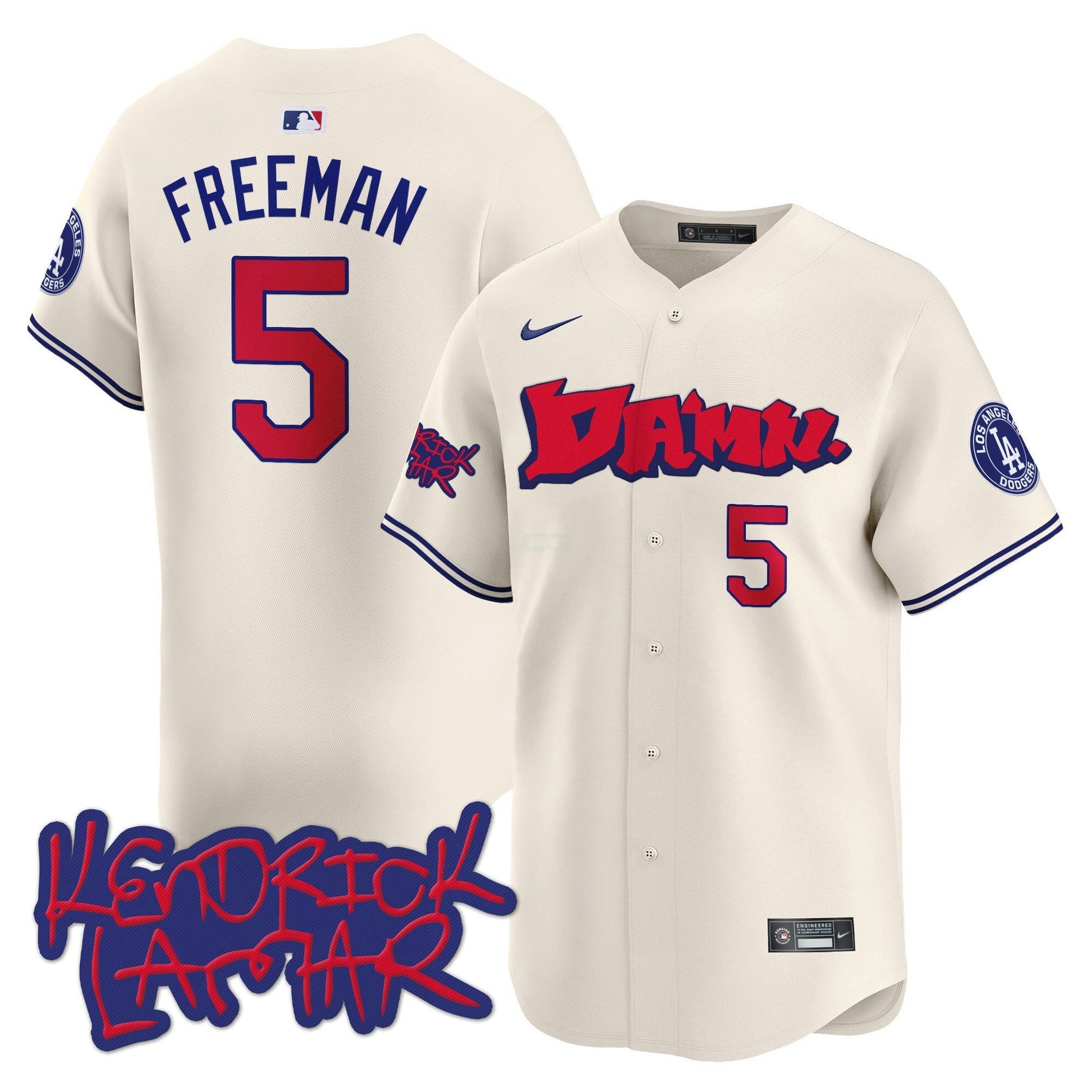 Camisa MLB Men’s Kendrick Lamar Vapor Premier Limited Jersey