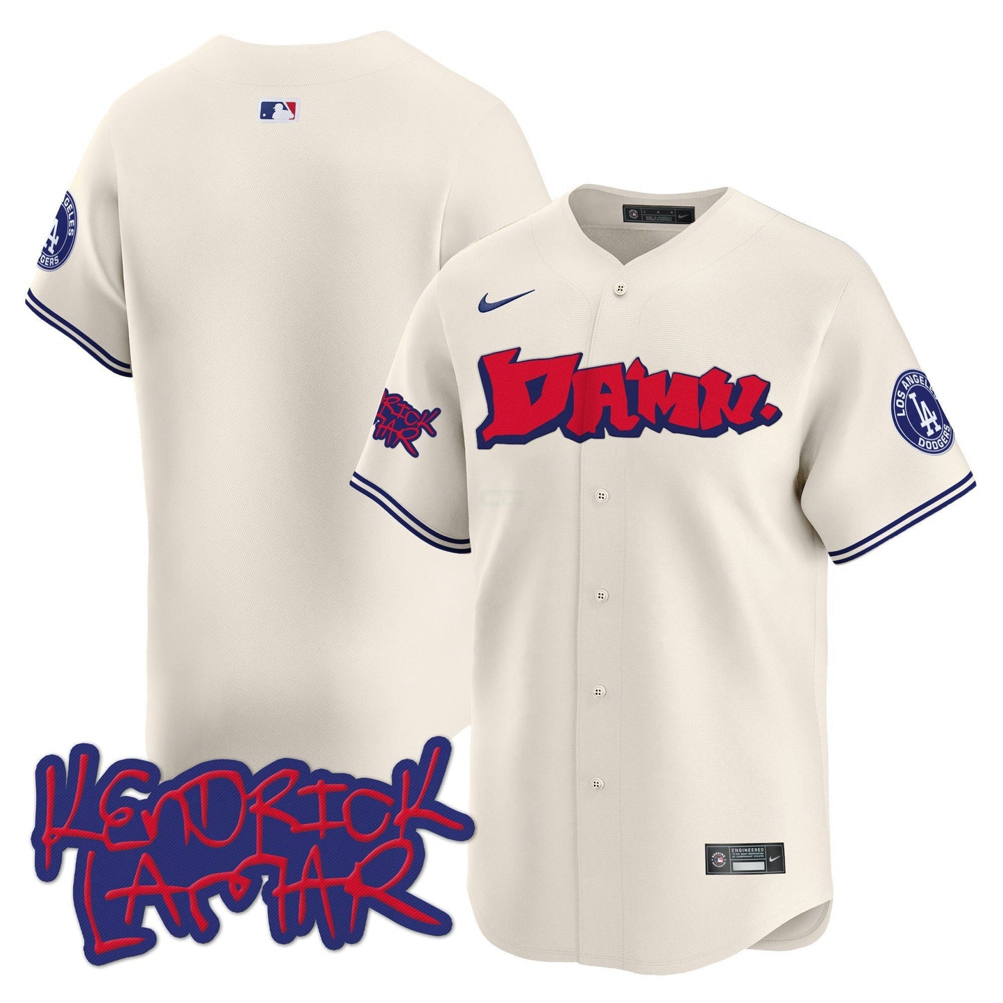 Camisa MLB Men’s Kendrick Lamar Vapor Premier Limited Jersey