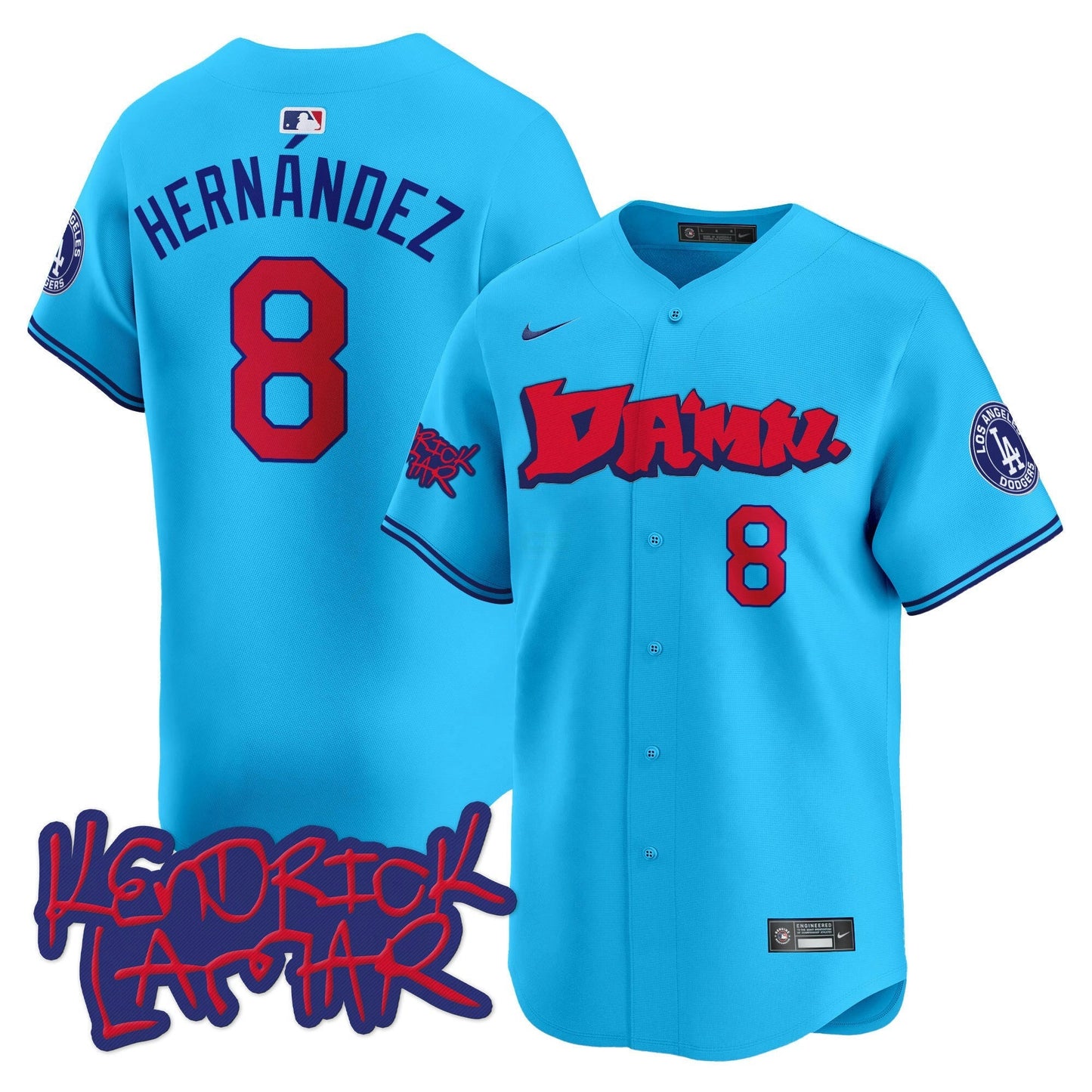 Camisa MLB Men’s Kendrick Lamar Vapor Premier Limited Jersey