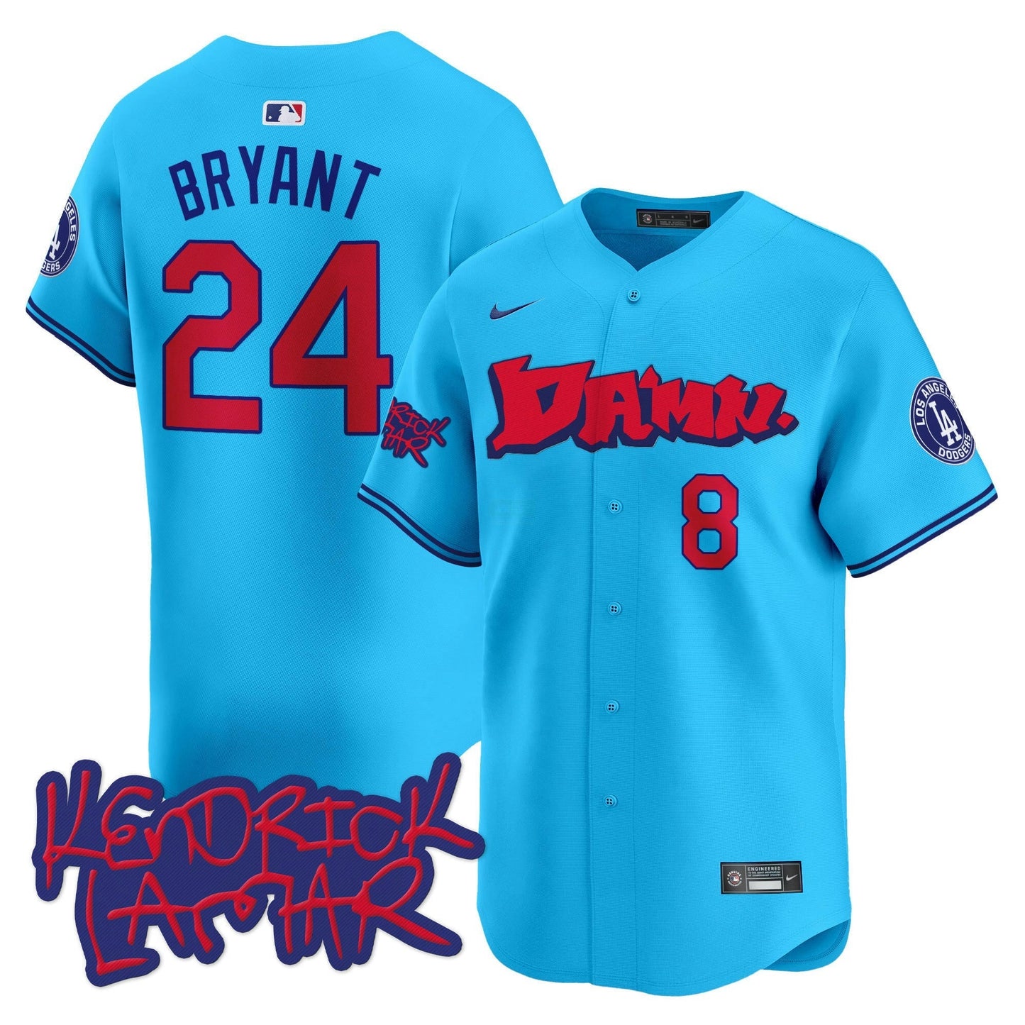 Camisa MLB Men’s Kendrick Lamar Vapor Premier Limited Jersey