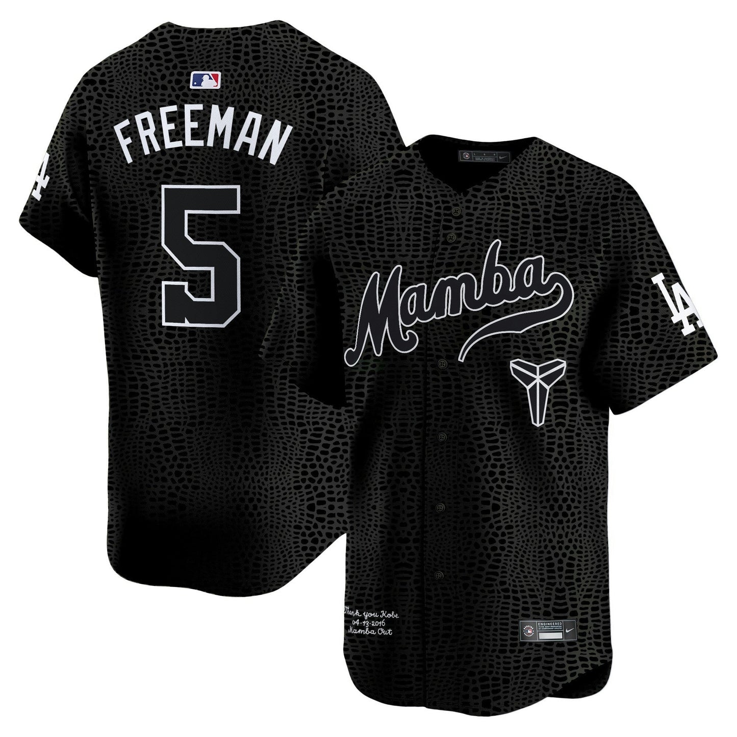 Camisa MLB Men’s Kobe Bryant Mamba Vapor Premier Limited Jersey