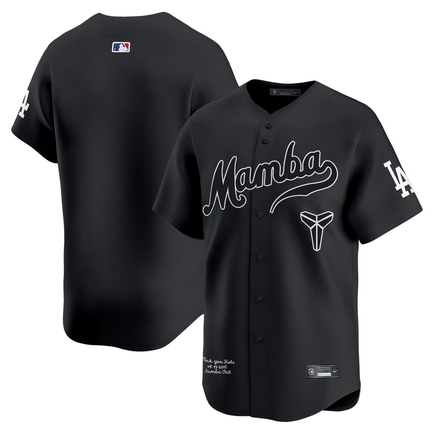 Camisa MLB Men’s Kobe Bryant Mamba Vapor Premier Limited Jersey