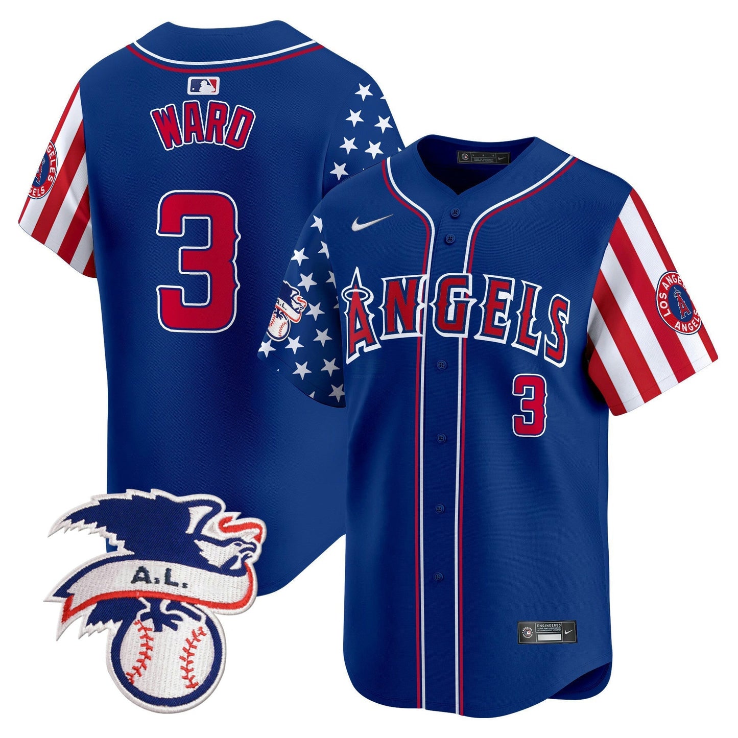 Camisa MLB Men’s Los Angeles 2024 Fourth of July Vapor Premier Limited Jersey