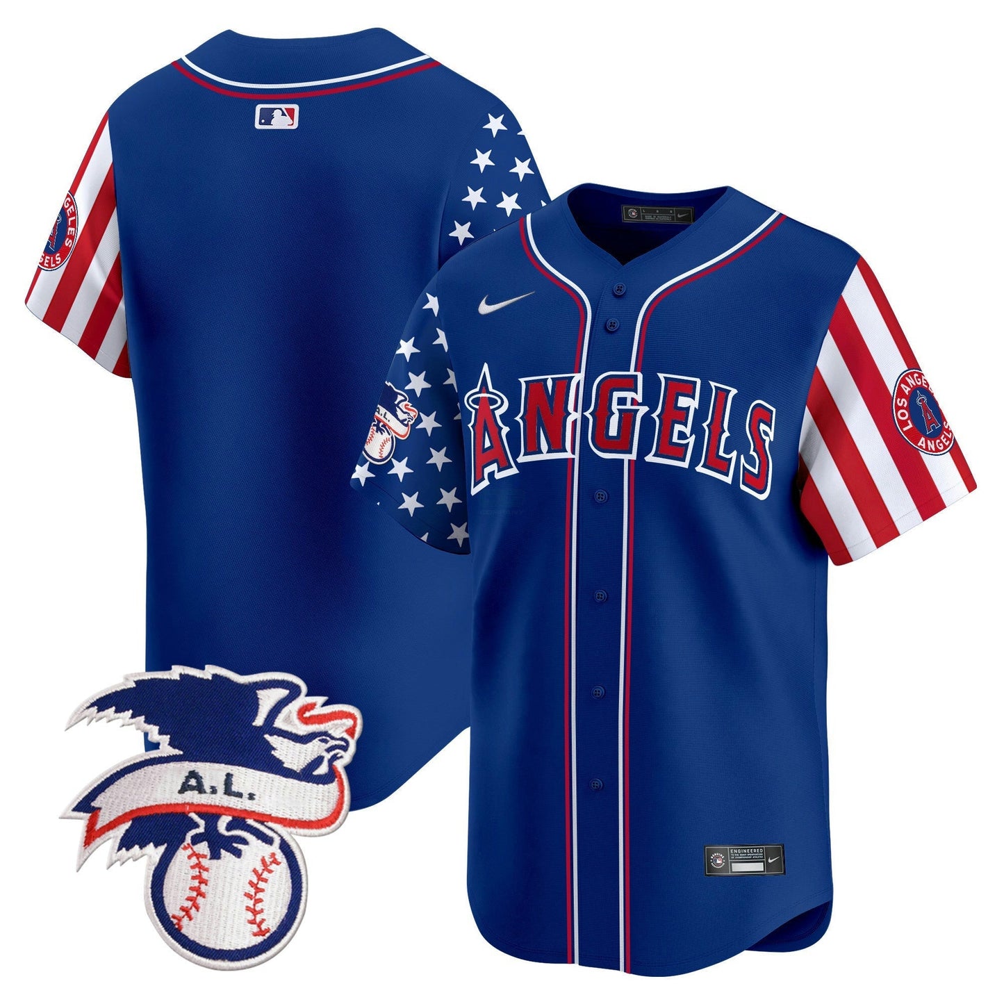 Camisa MLB Men’s Los Angeles 2024 Fourth of July Vapor Premier Limited Jersey