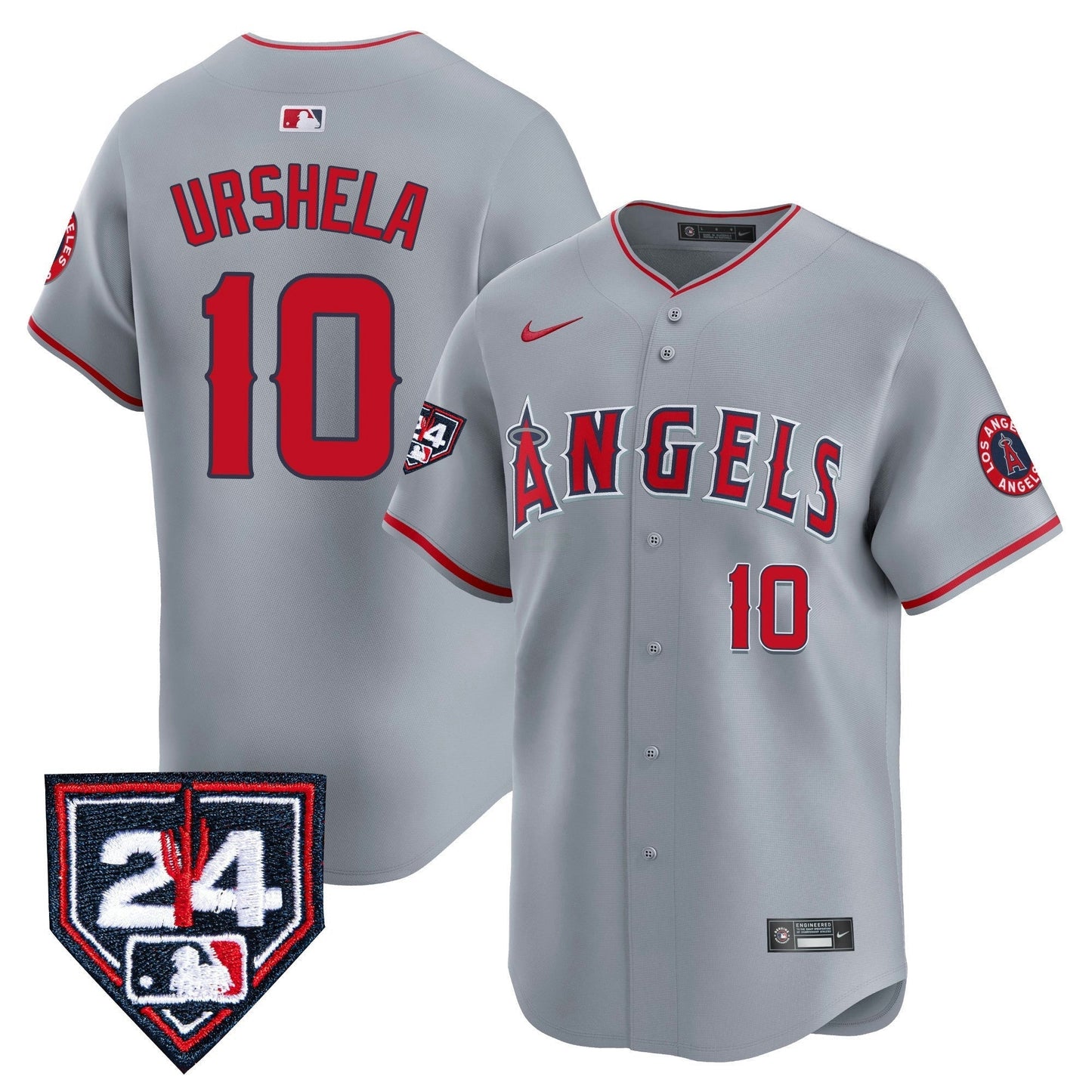 Camisa MLB Men’s Los Angeles 2024 Spring Training Patch Vapor Premier Limited Jersey