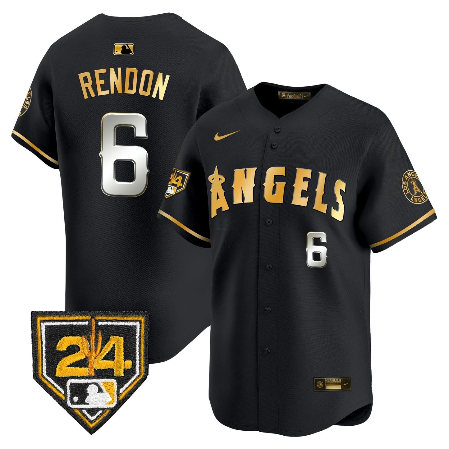 Camisa MLB Men’s Los Angeles 2024 Spring Training Patch Vapor Premier Limited Jersey