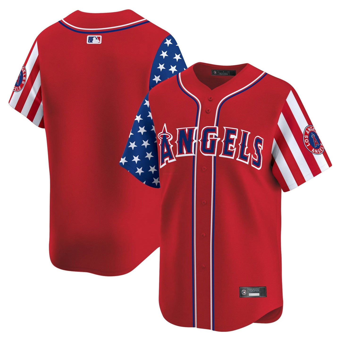 Camisa MLB Men’s Los Angeles 2025 Independence Day Vapor Premier Limited Jersey