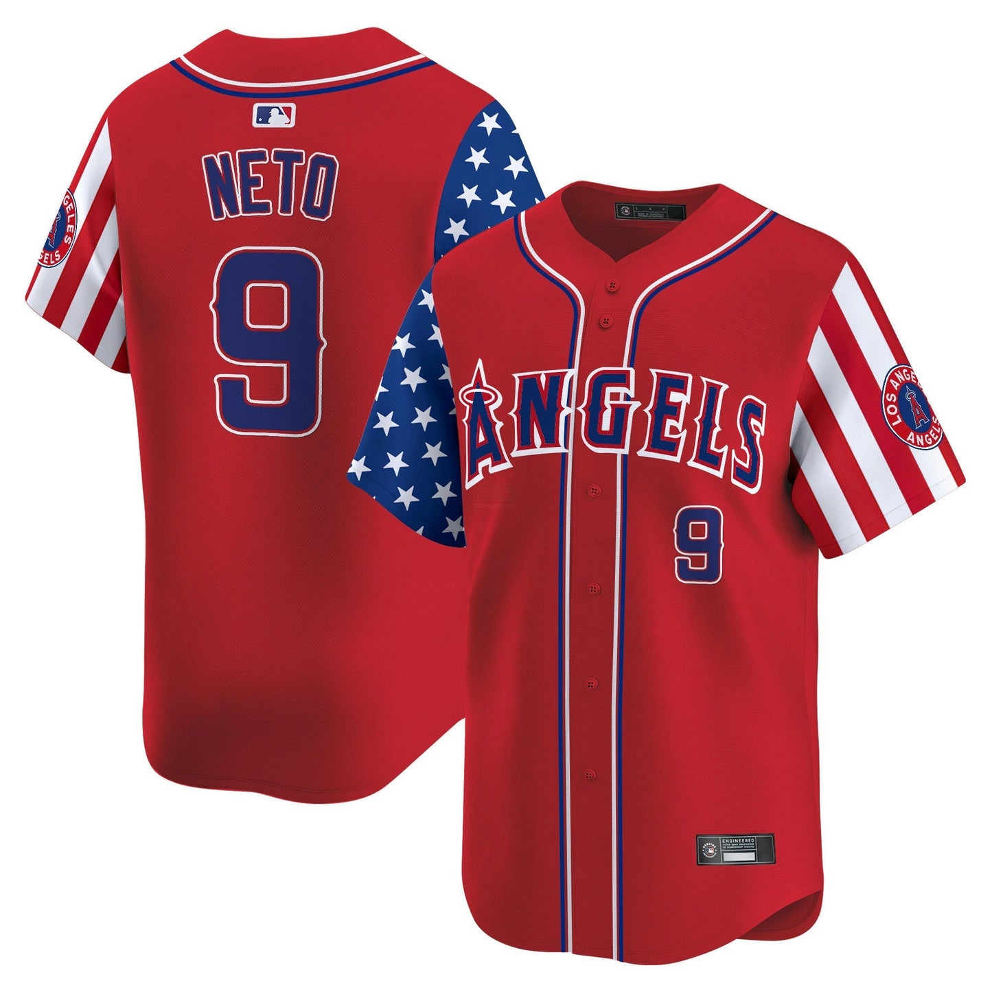 Camisa MLB Men’s Los Angeles 2025 Independence Day Vapor Premier Limited Jersey