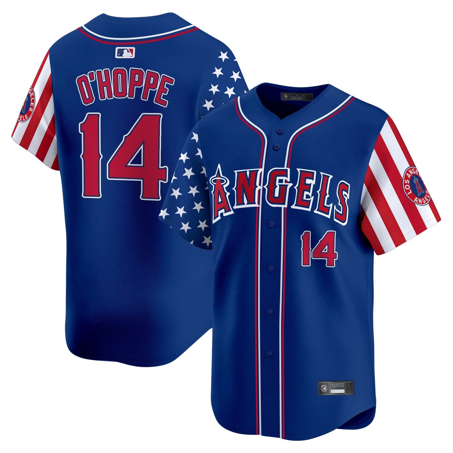 Camisa MLB Men’s Los Angeles 2025 Independence Day Vapor Premier Limited Jersey