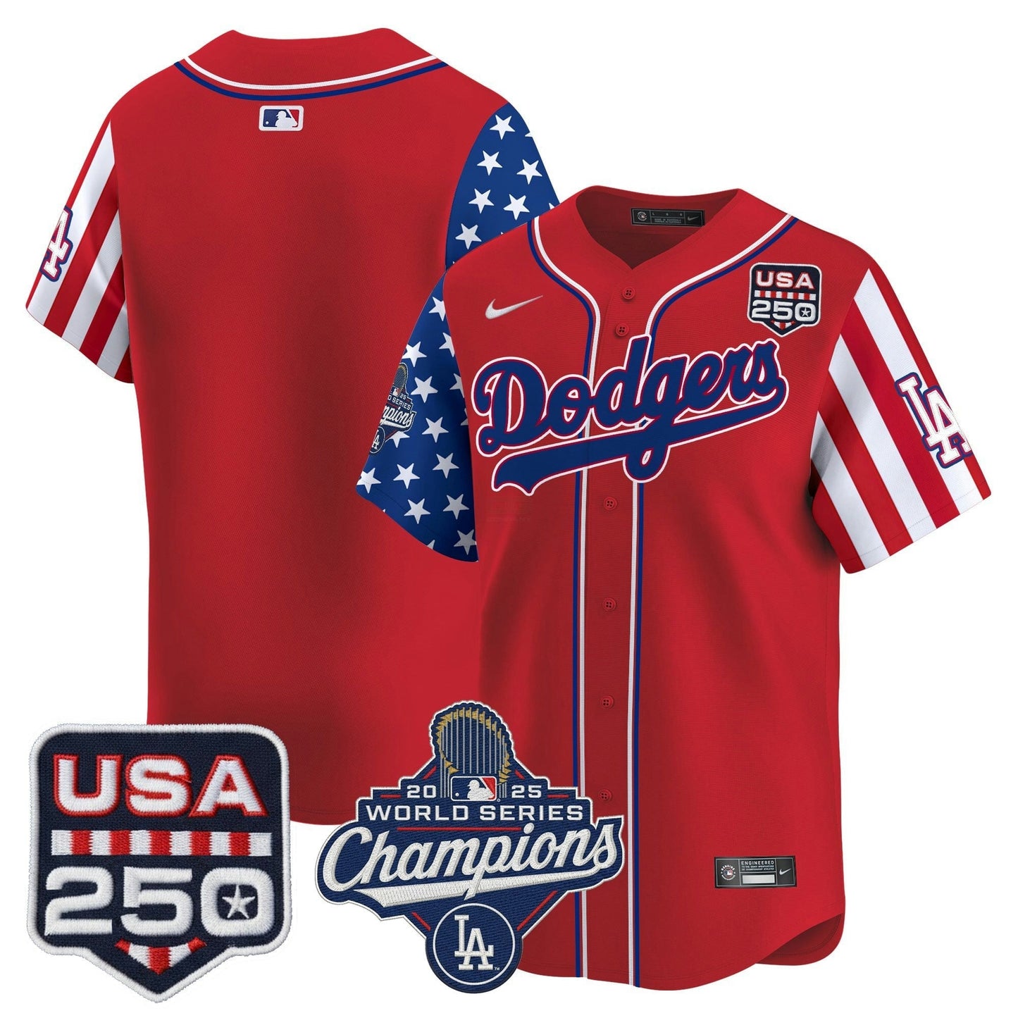 Camisa MLB Men’s Los Angeles “ America250” Edition Vapor Premier Limited Jersey V2