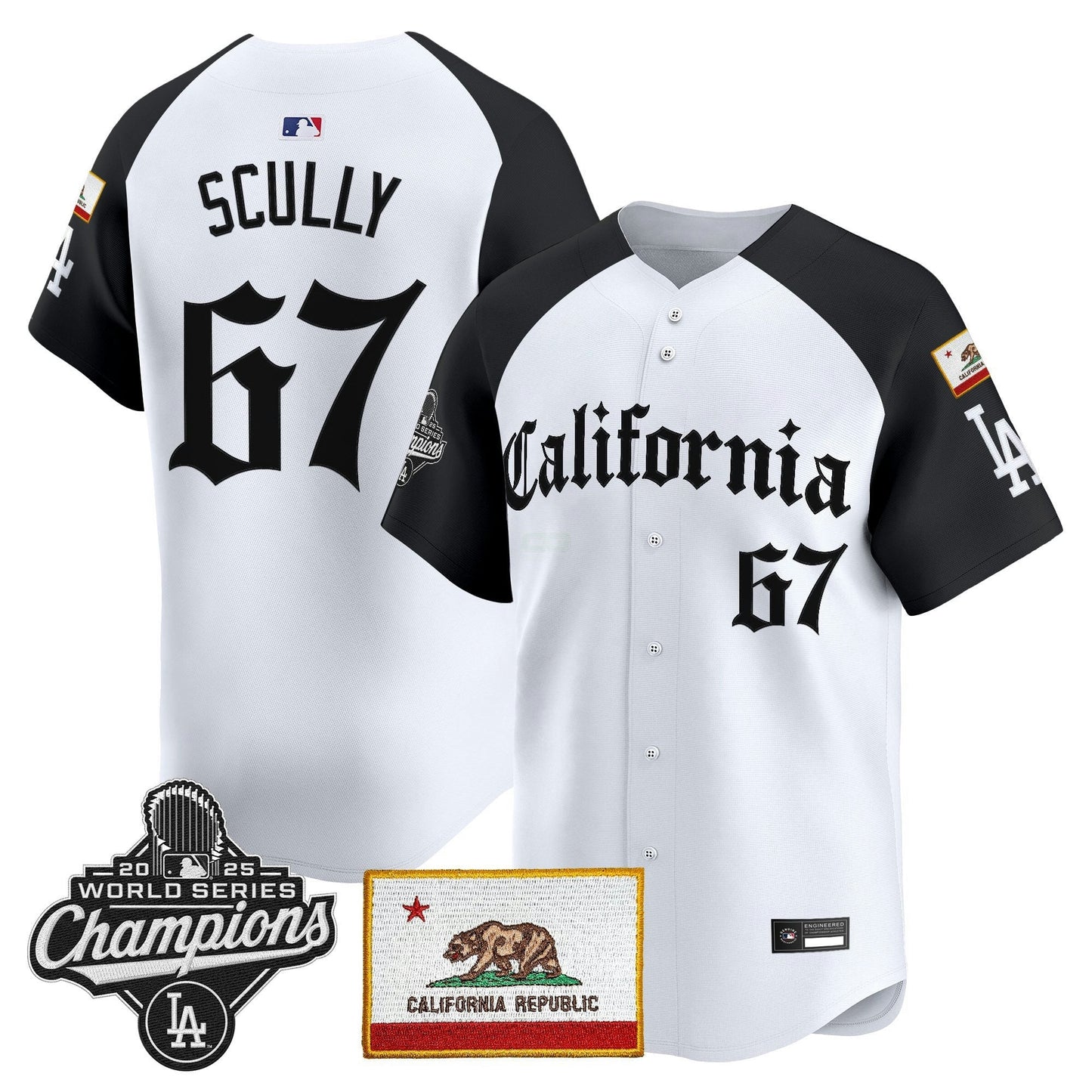 Camisa MLB Men’s Los Angeles “California Gothic Edition” Vapor Premier Limited Jersey