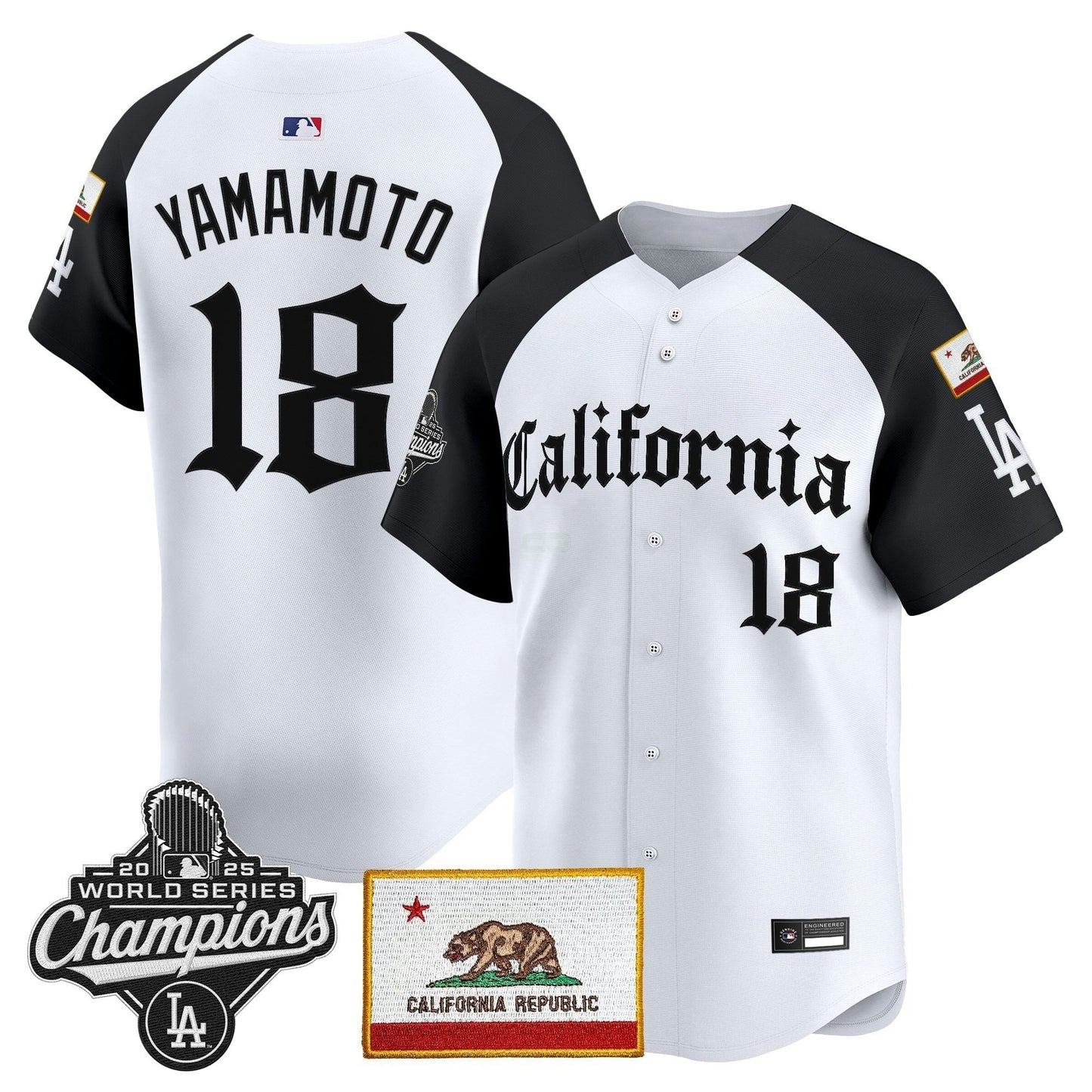 Camisa MLB Men’s Los Angeles “California Gothic Edition” Vapor Premier Limited Jersey
