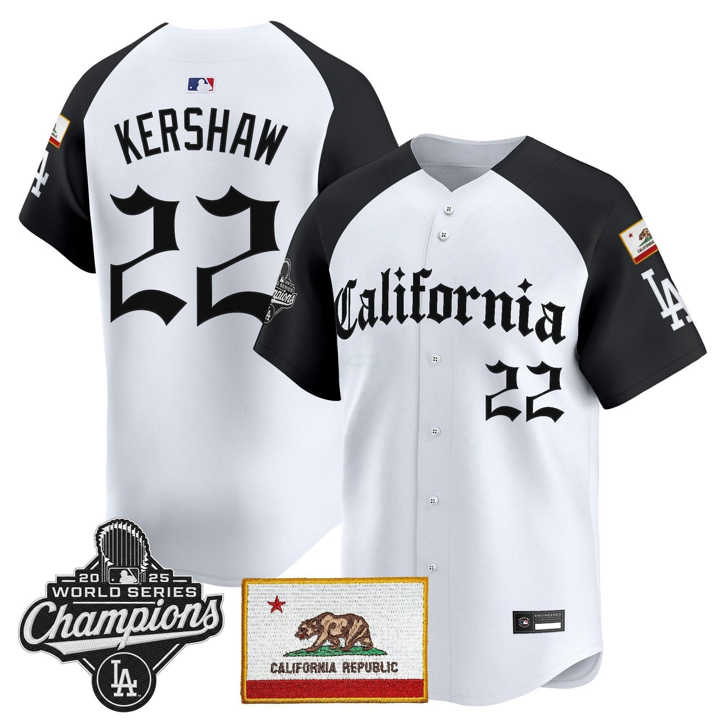 Camisa MLB Men’s Los Angeles “California Gothic Edition” Vapor Premier Limited Jersey