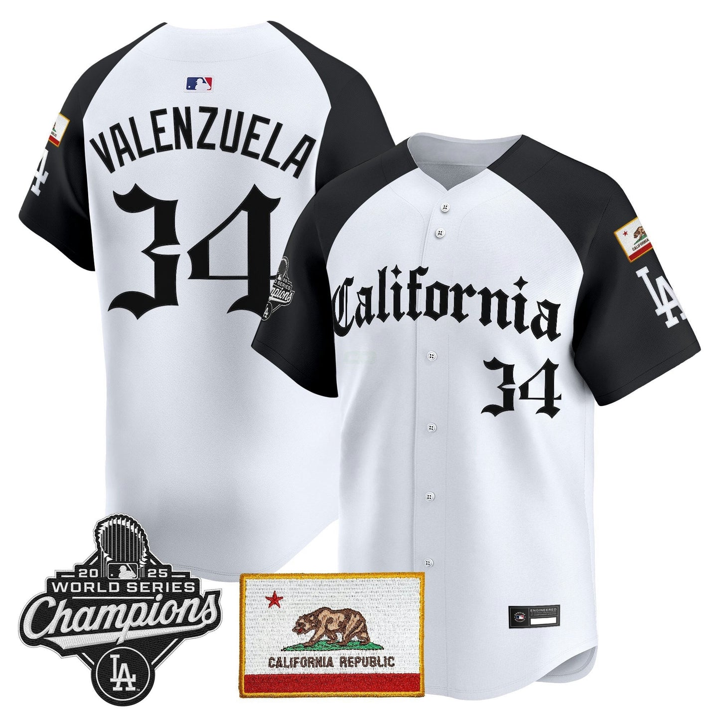 Camisa MLB Men’s Los Angeles “California Gothic Edition” Vapor Premier Limited Jersey