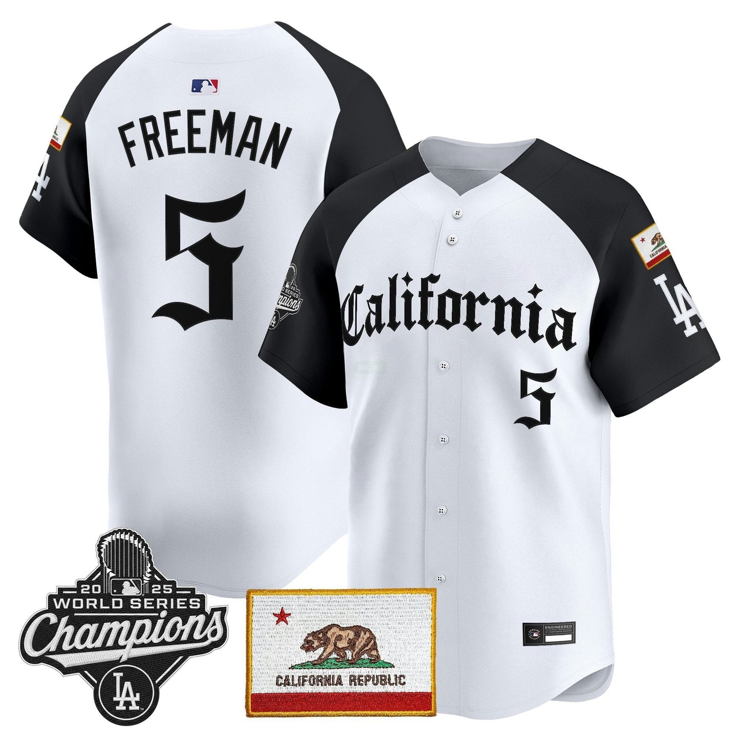 Camisa MLB Men’s Los Angeles “California Gothic Edition” Vapor Premier Limited Jersey