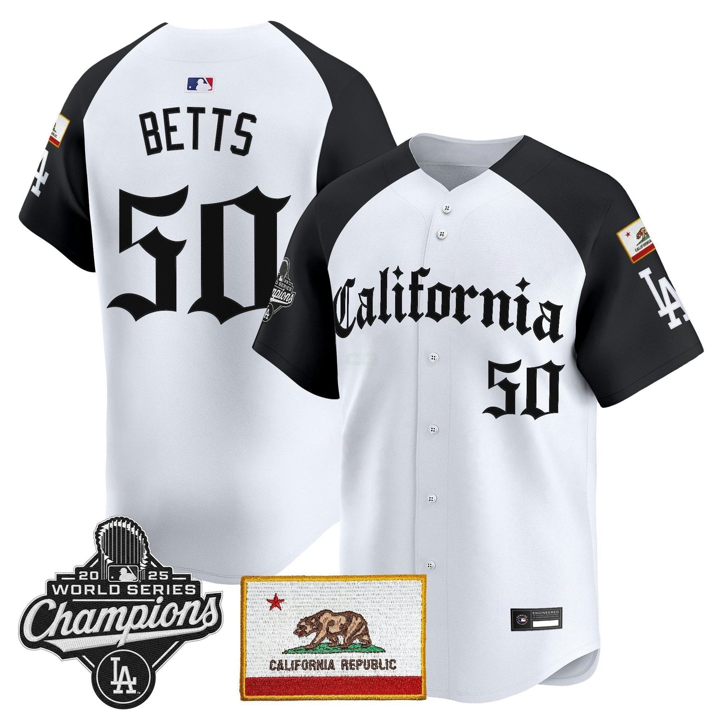 Camisa MLB Men’s Los Angeles “California Gothic Edition” Vapor Premier Limited Jersey