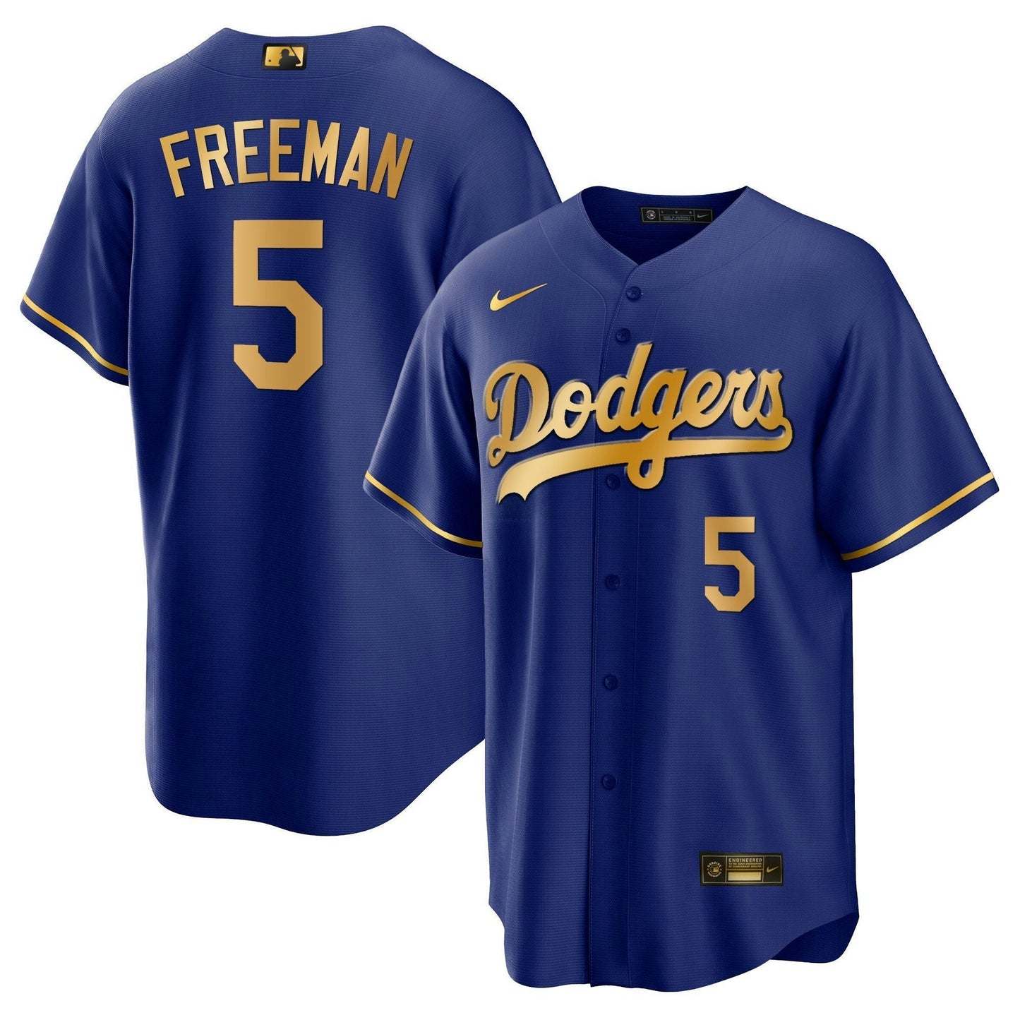 Camisa MLB Los Angeles Dodgers Men’s Los Angeles Cool Base Dourada Jersey