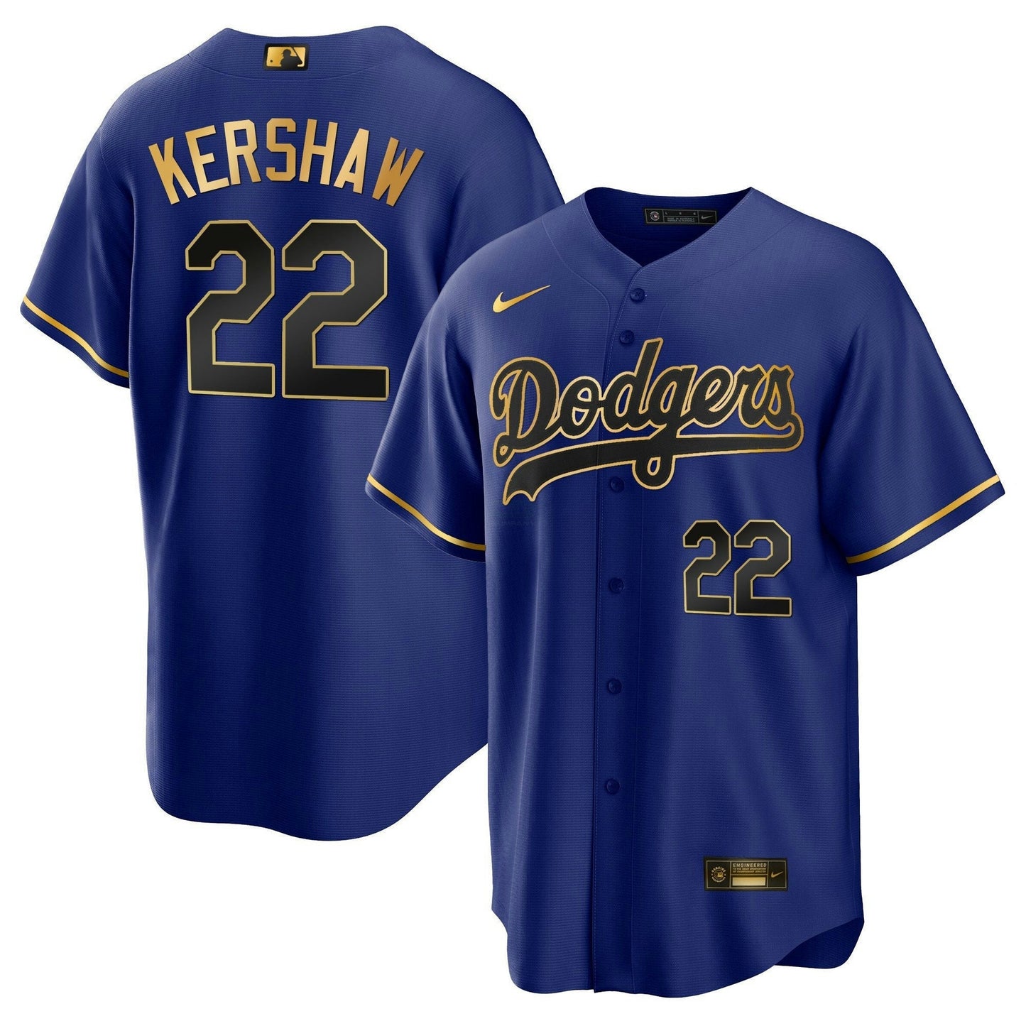Camisa MLB Los Angeles Dodgers Men’s Los Angeles Cool Base Dourada Jersey