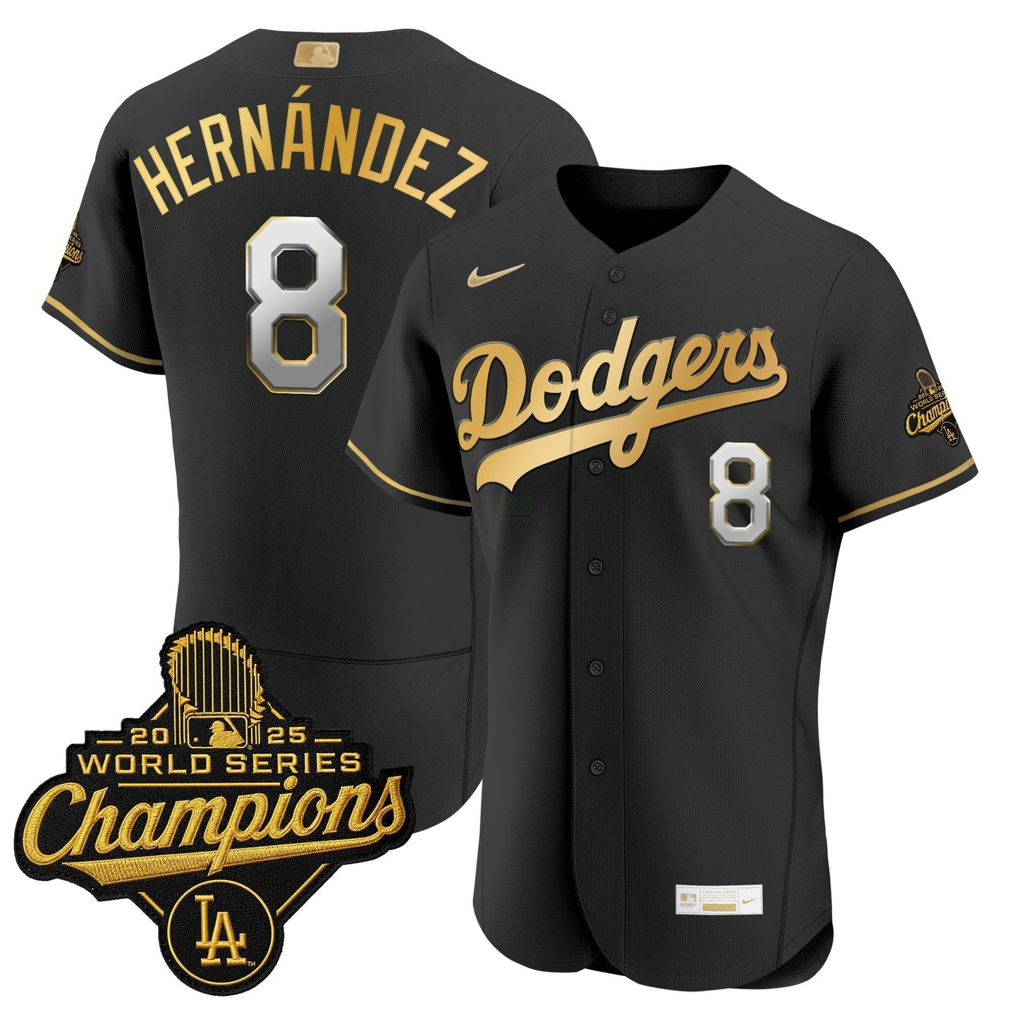 Camisa MLB Men’s Los Angeles “Gold Collection” Premier Elite Jersey