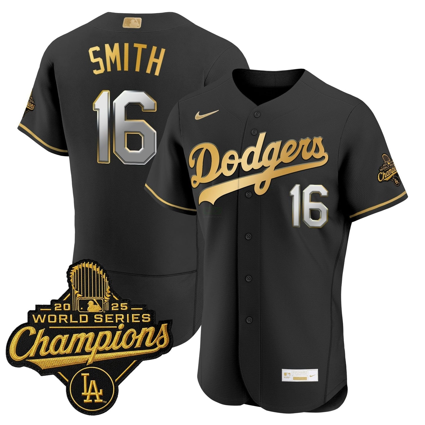 Camisa MLB Men’s Los Angeles “Gold Collection” Premier Elite Jersey