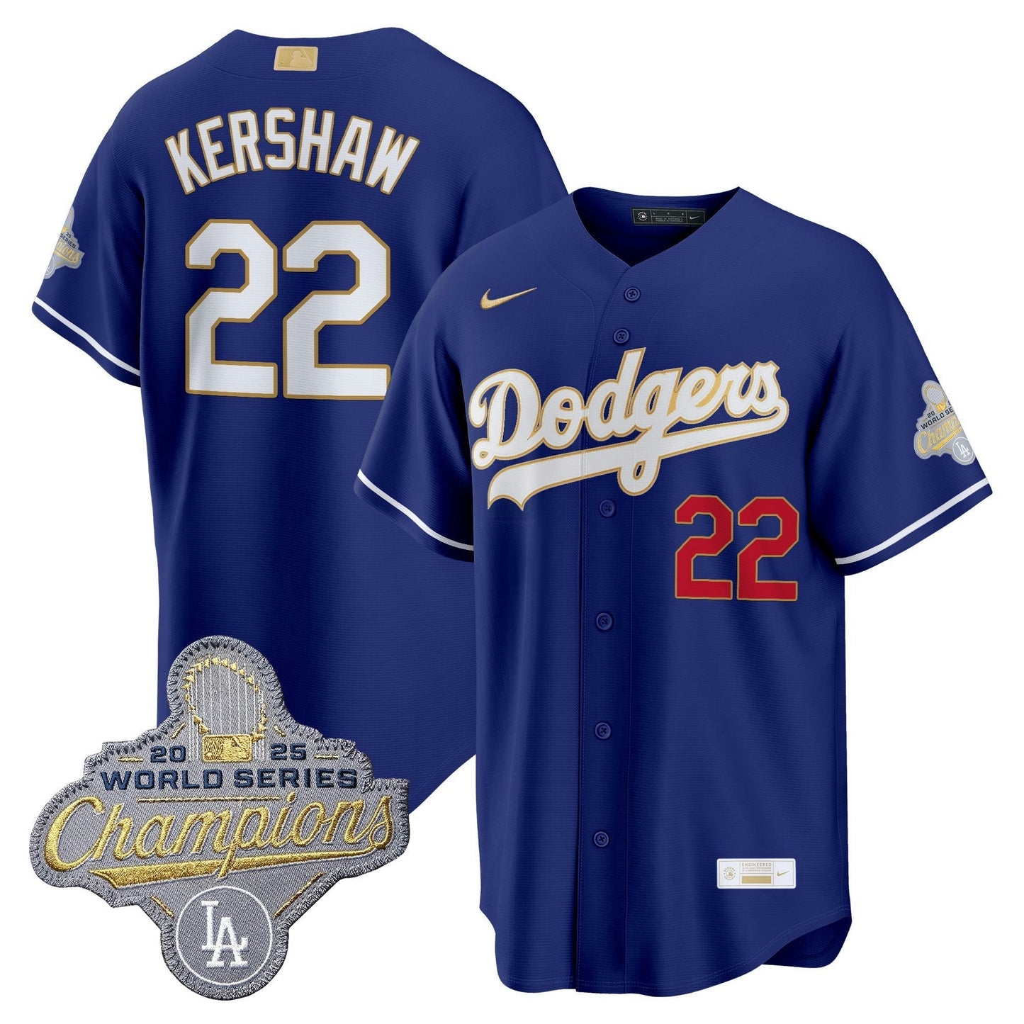 Camisa MLB Men’s Los Angeles “Gold Collection” Premier Limited Jersey