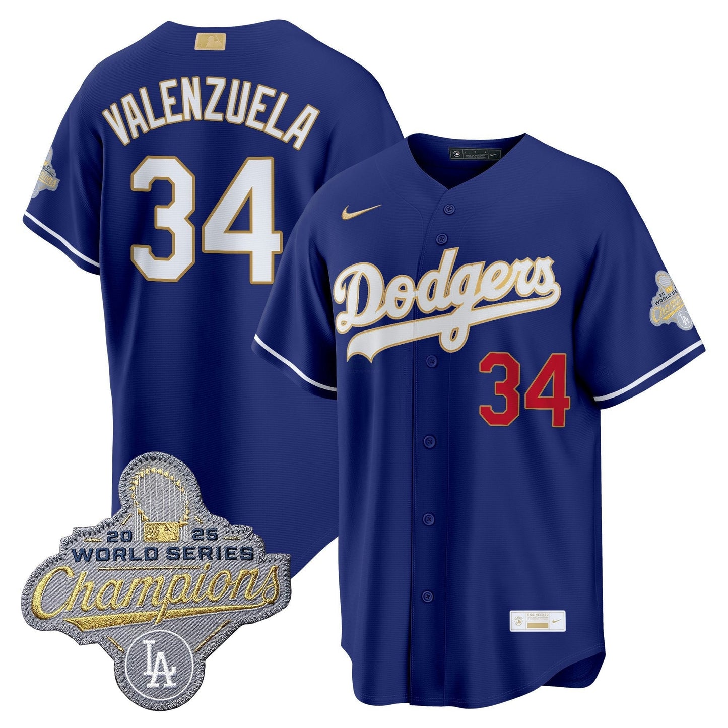 Camisa MLB Men’s Los Angeles “Gold Collection” Premier Limited Jersey
