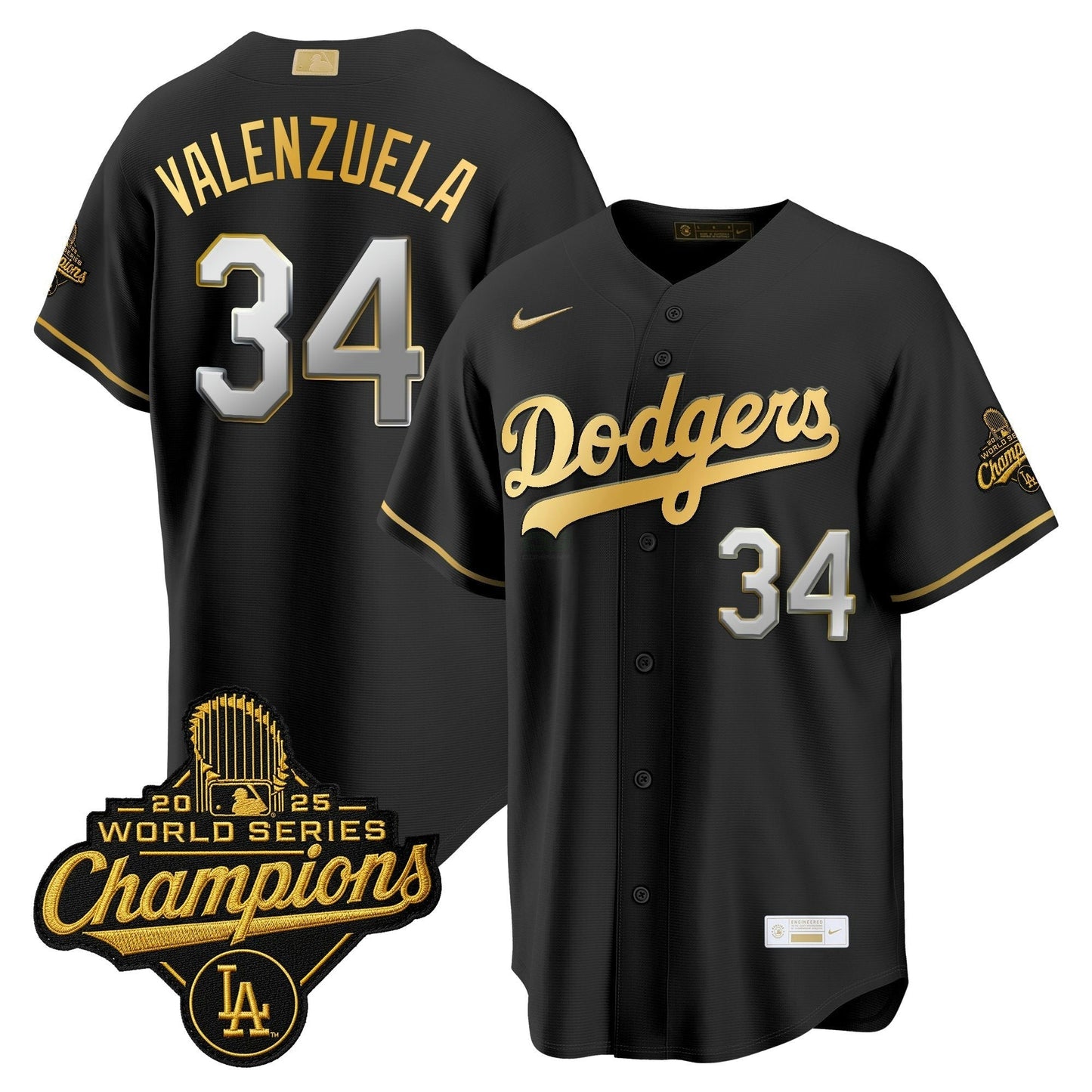 Camisa MLB Men’s Los Angeles “Gold Collection” Premier Limited Jersey