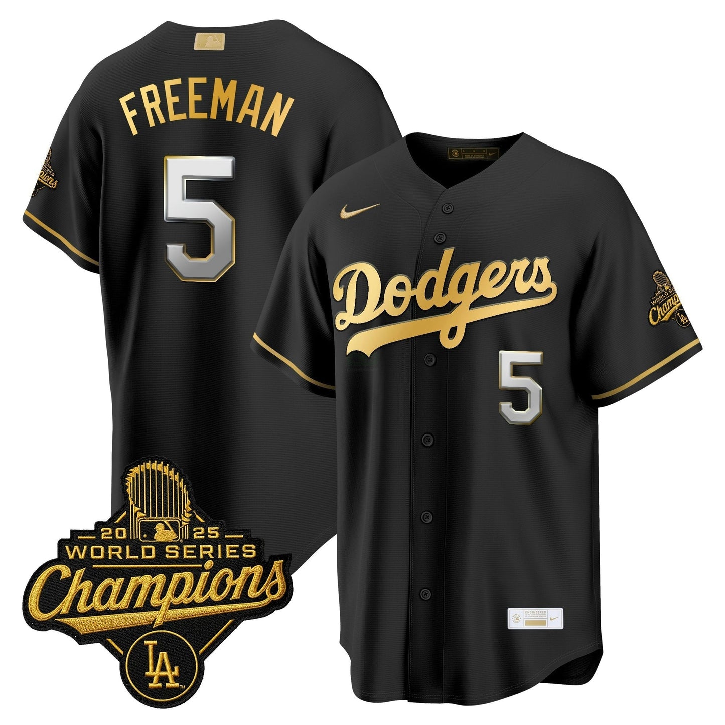 Camisa MLB Men’s Los Angeles “Gold Collection” Premier Limited Jersey