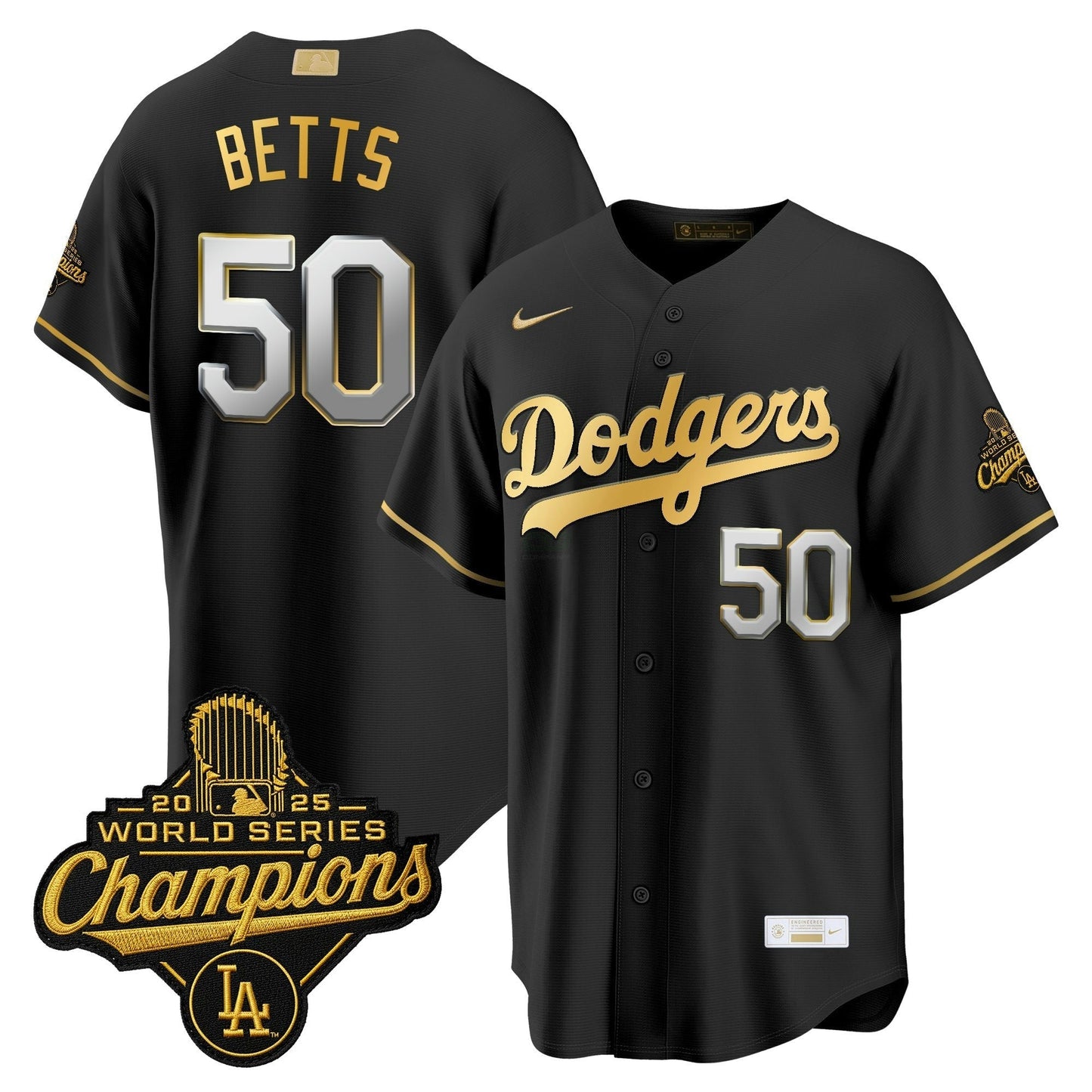 Camisa MLB Men’s Los Angeles “Gold Collection” Premier Limited Jersey