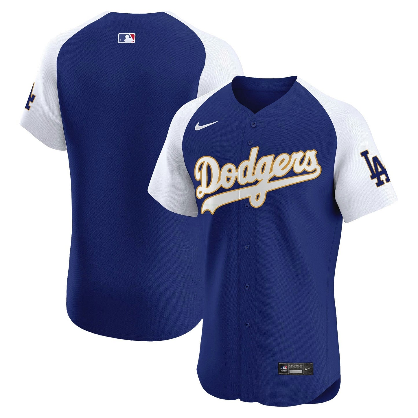 Camisa MLB Men’s Los Angeles Gold Trim Premier Elite Jersey