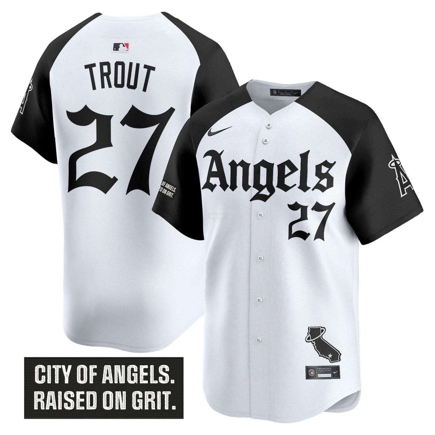 Camisa MLB Men’s Los Angeles ‘Gothic Halo Edition’ Vapor Premier Limited Jersey