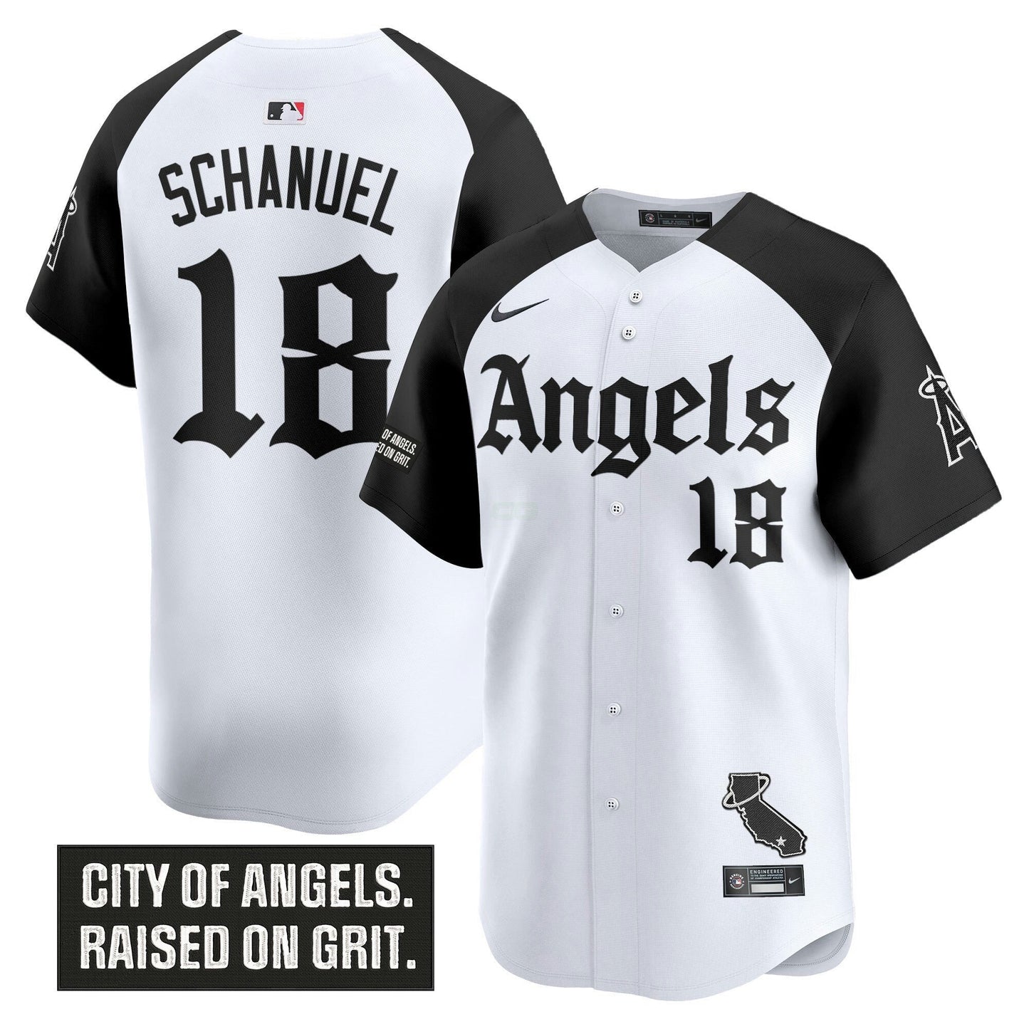 Camisa MLB Men’s Los Angeles ‘Gothic Halo Edition’ Vapor Premier Limited Jersey