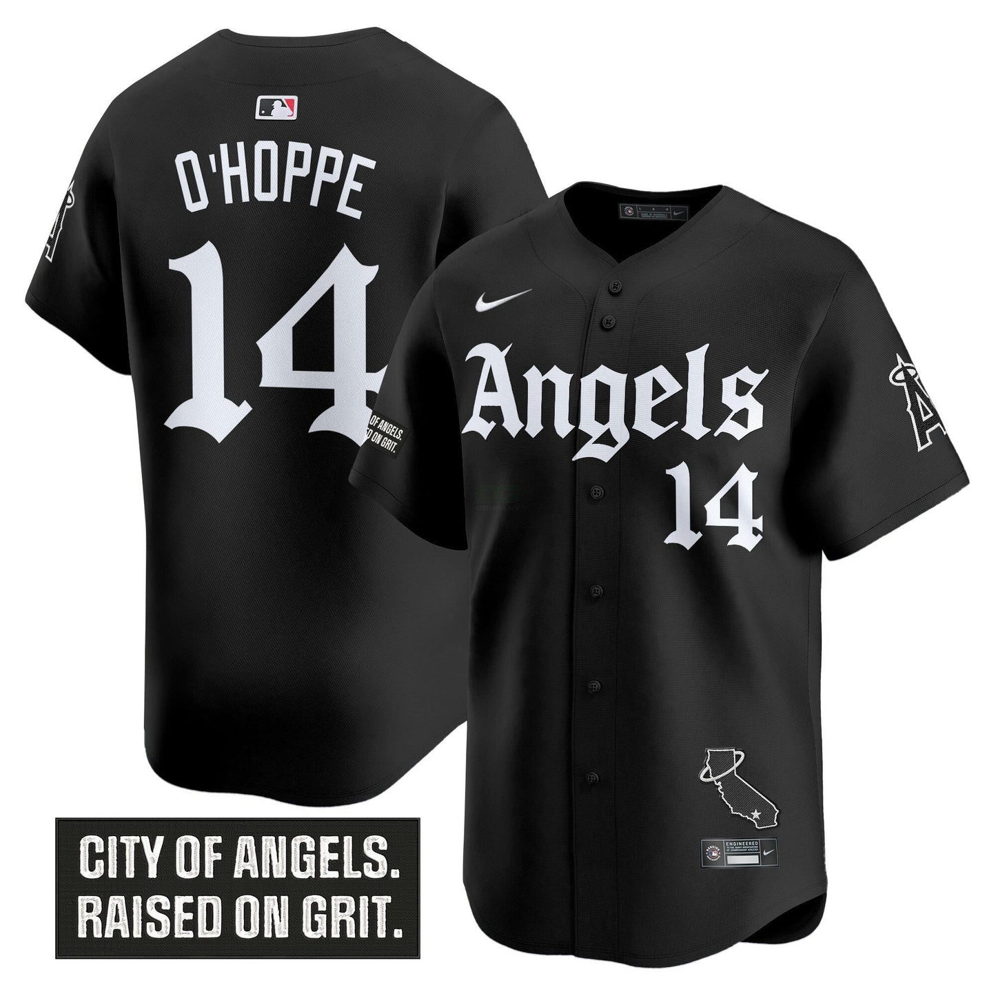 Camisa MLB Men’s Los Angeles ‘Gothic Halo Edition’ Vapor Premier Limited Jersey