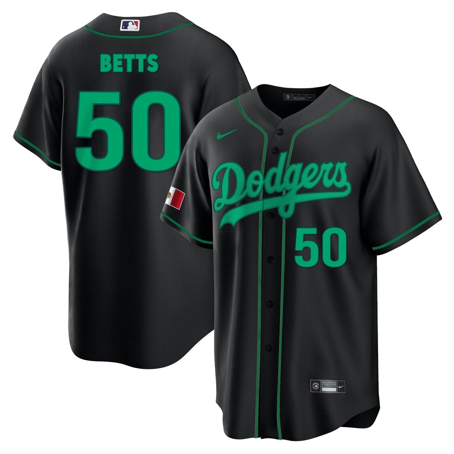 Camisa MLB Men’s Los Angeles Mexico Cool Base Jersey