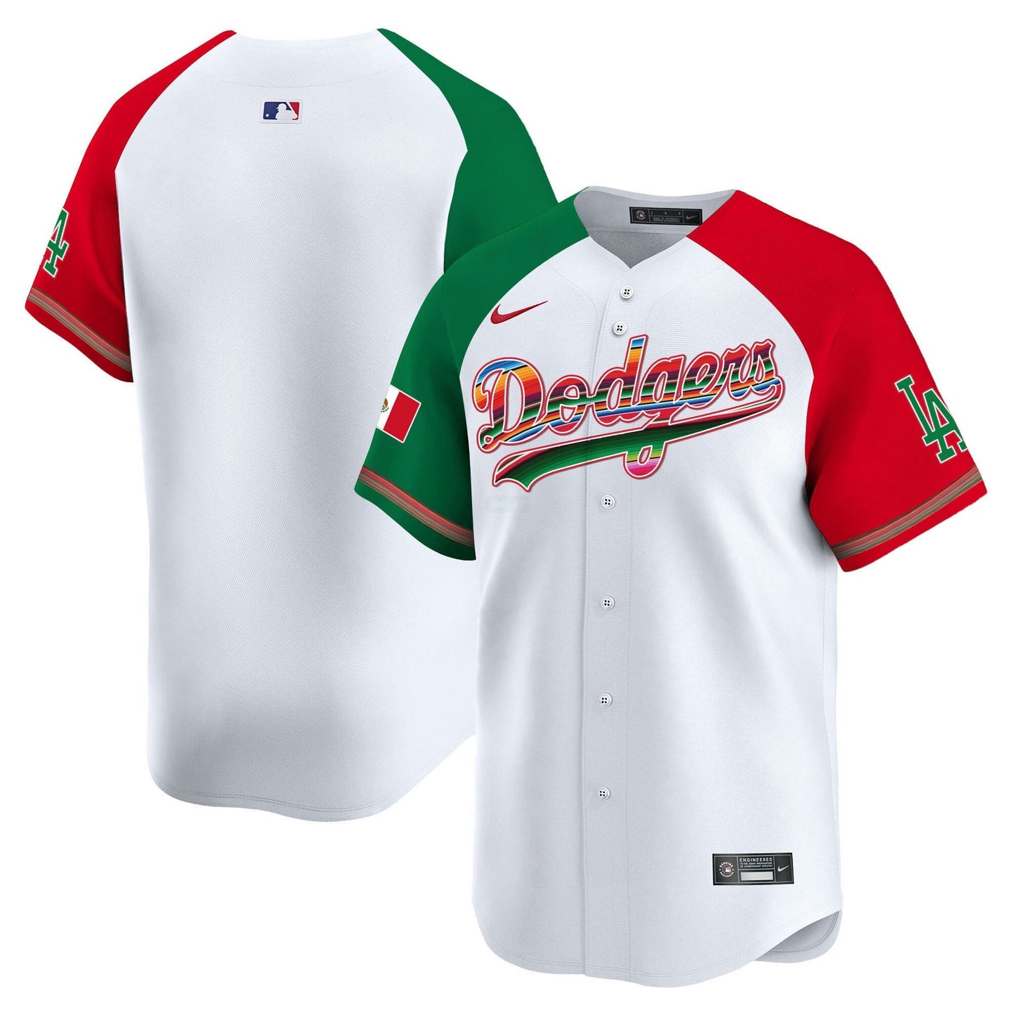 Camisa MLB Los Angeles Dodgers Men’s Los Angeles Mexico Vapor Premier Limited Jersey