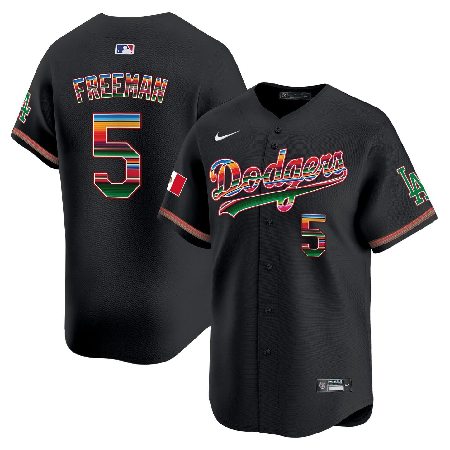 Camisa MLB Los Angeles Dodgers Men’s Los Angeles Mexico Vapor Premier Limited Jersey
