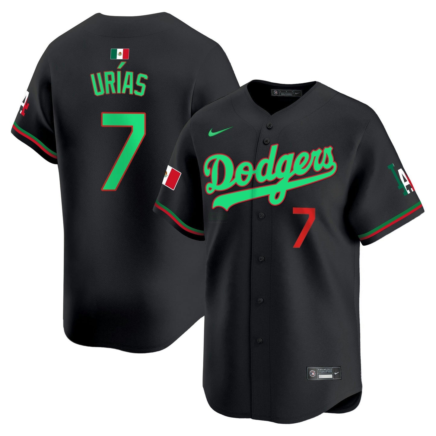 Camisa MLB Men’s Los Angeles Mexico Vapor Premier Limited Jersey V2