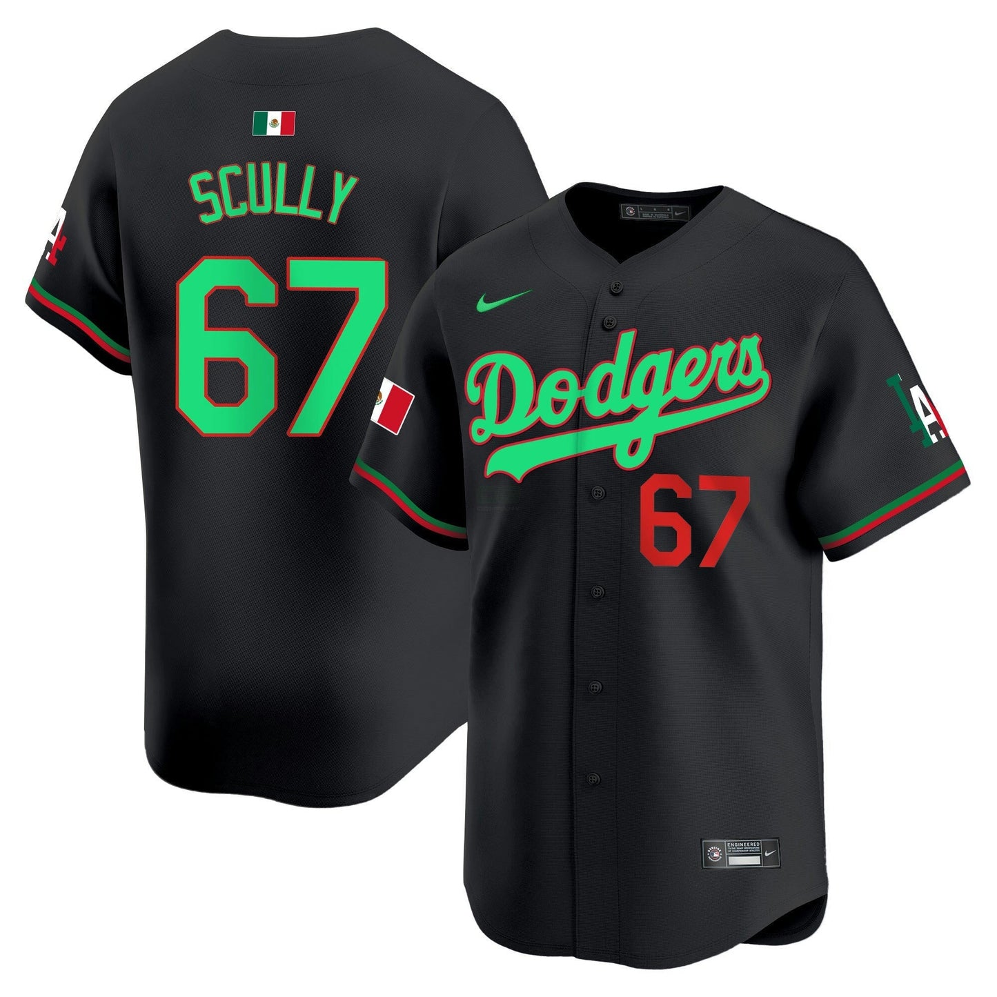 Camisa MLB Men’s Los Angeles Mexico Vapor Premier Limited Jersey V2