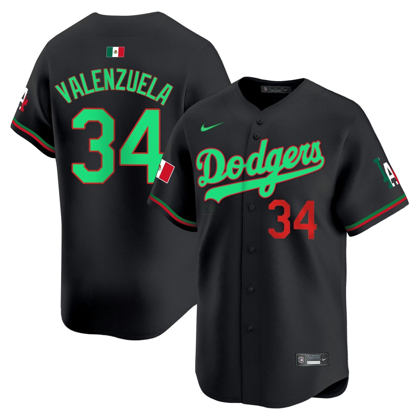 Camisa MLB Men’s Los Angeles Mexico Vapor Premier Limited Jersey V2