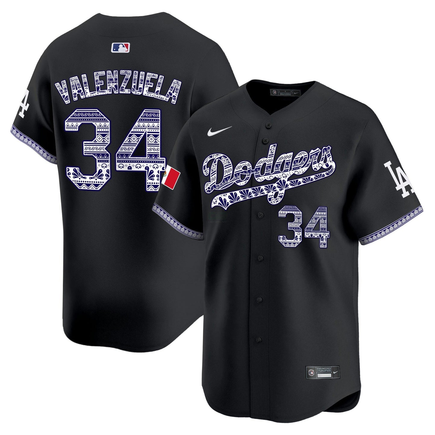 Camisa MLB Men’s Los Angeles Mexico Vapor Premier Limited Jersey V3