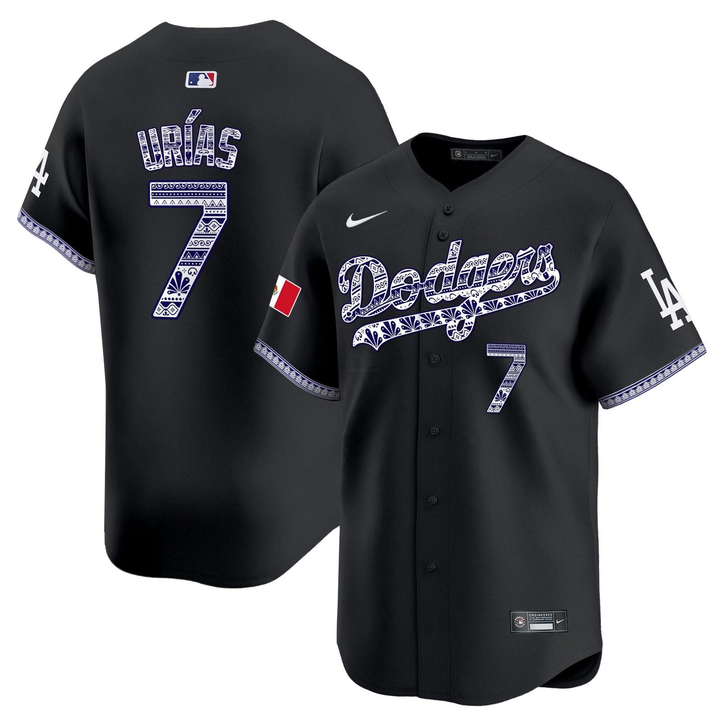 Camisa MLB Men’s Los Angeles Mexico Vapor Premier Limited Jersey V3