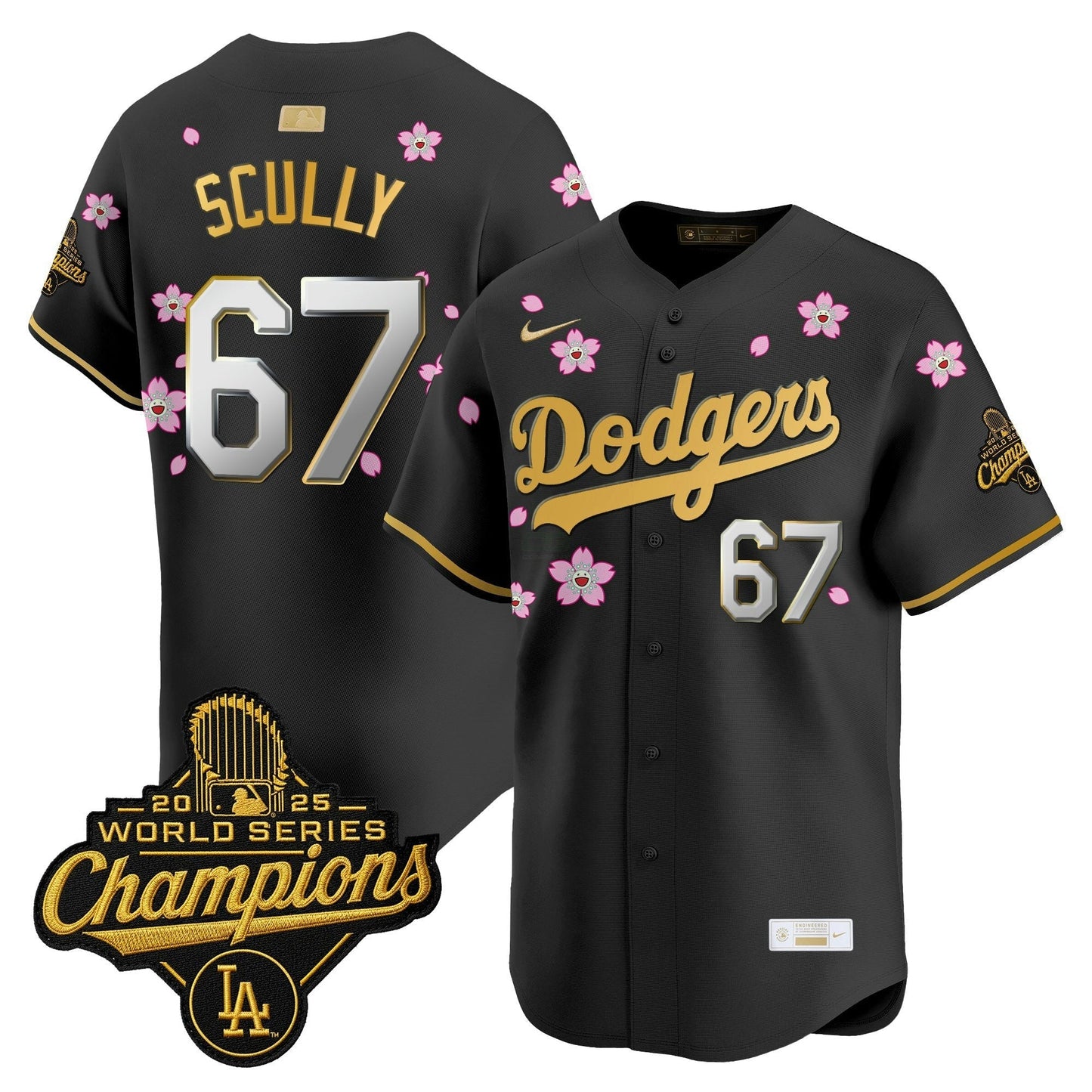 Camisa MLB Men’s Los Angeles “Tokyo Series x Gold Collection” Vapor Premier Limited Jersey