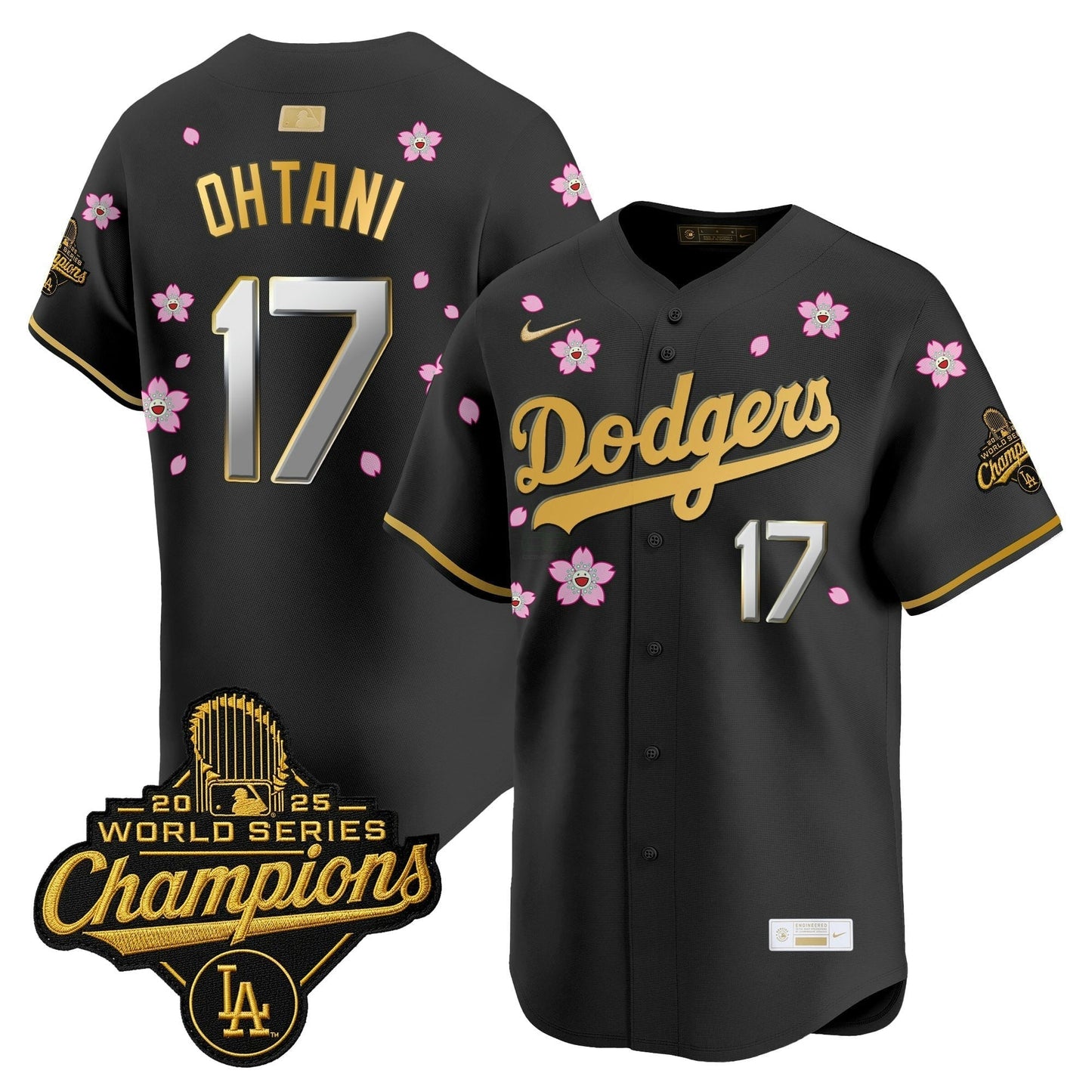 Camisa MLB Men’s Los Angeles “Tokyo Series x Gold Collection” Vapor Premier Limited Jersey