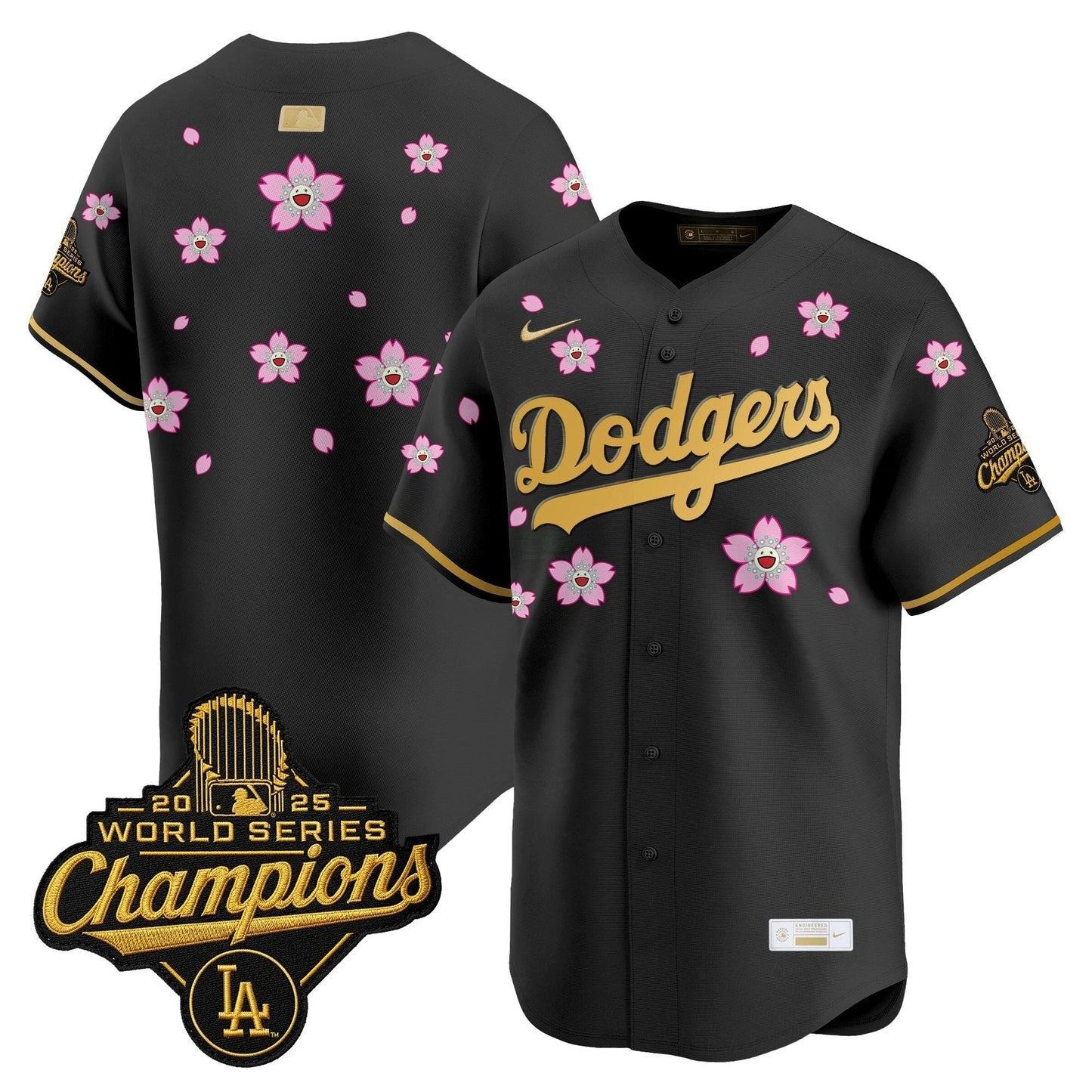 Camisa MLB Men’s Los Angeles “Tokyo Series x Gold Collection” Vapor Premier Limited Jersey