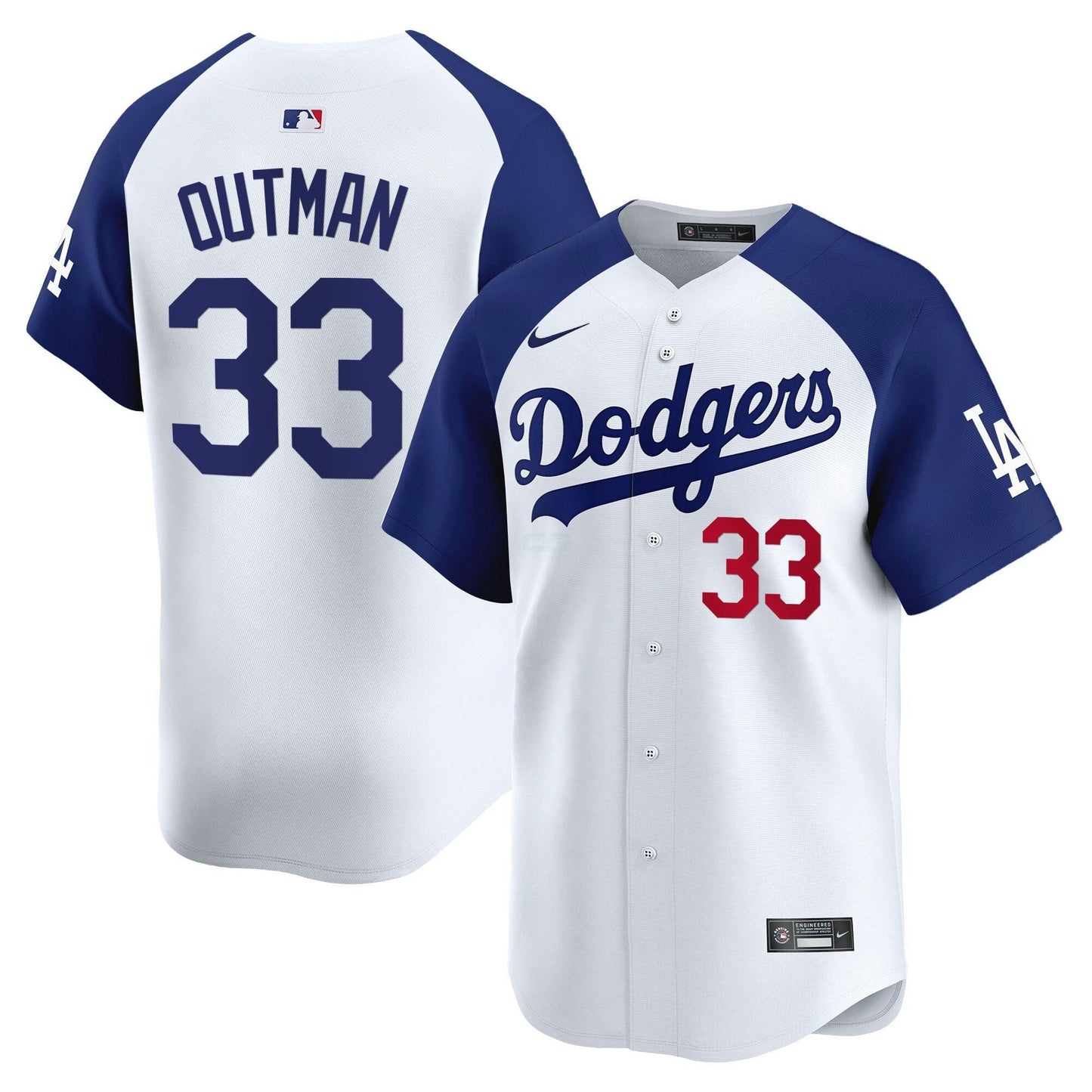 Camisa MLB Men’s Los Angeles Vapor Premier Limited Jersey