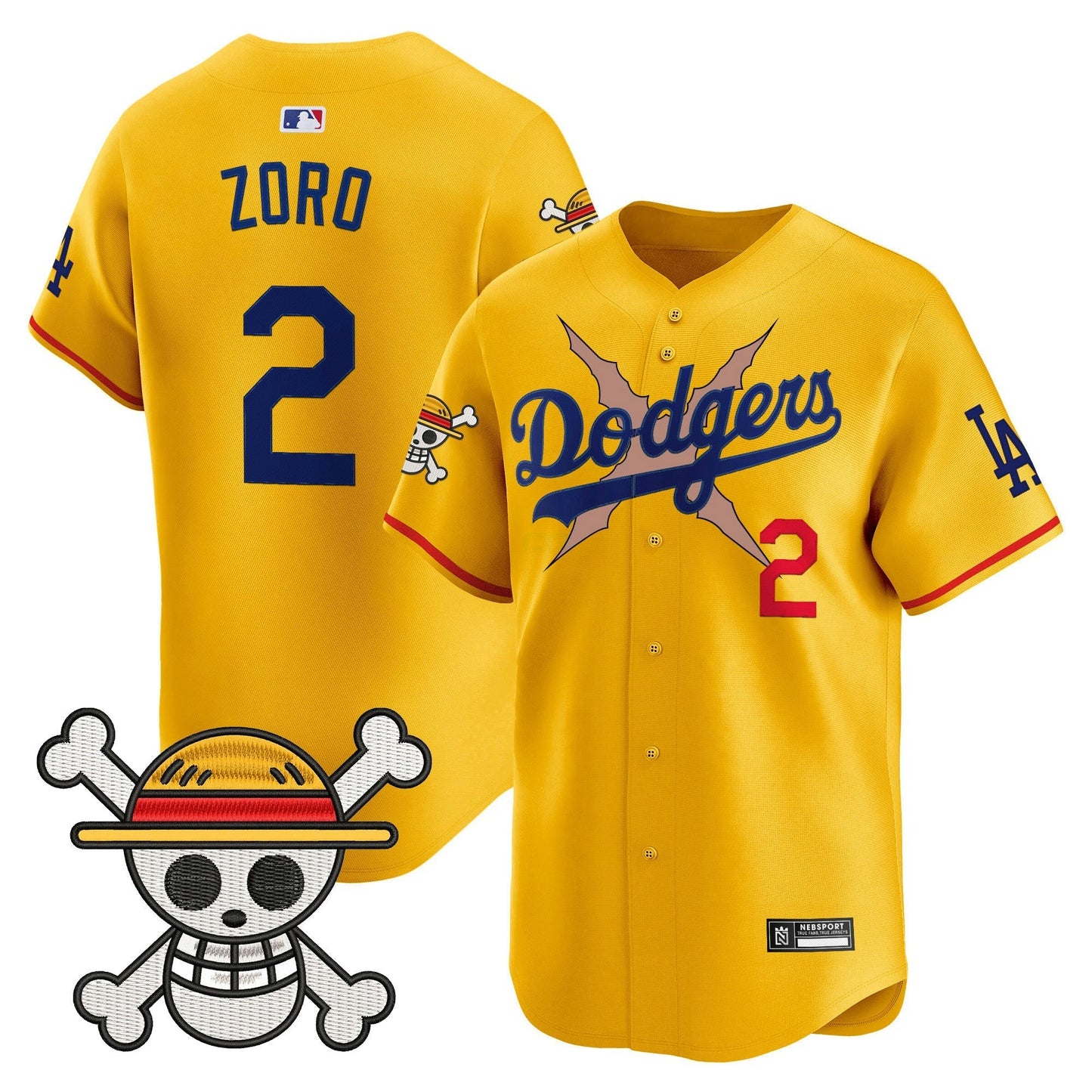 Camisa MLB Men’s Los Angeles x One Piece 2025 Vapor Premier Limited Jersey – Stitched