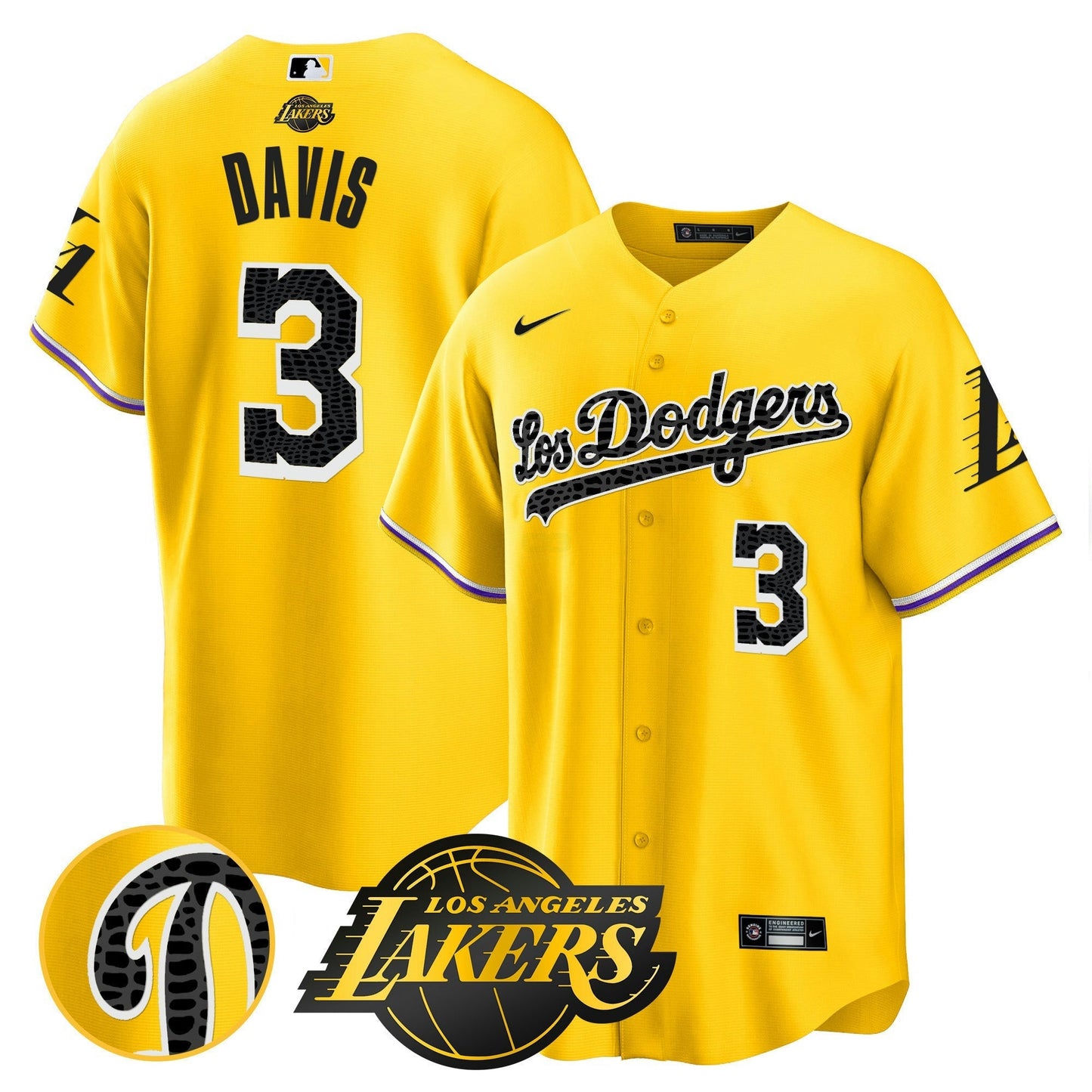 Camisa MLB Men’s Los Cool Base Mamba Jersey