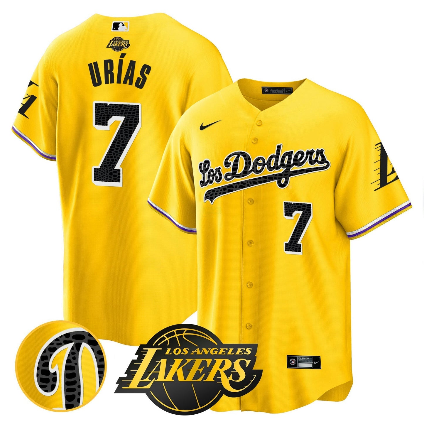 Camisa MLB Men’s Los Cool Base Mamba Jersey